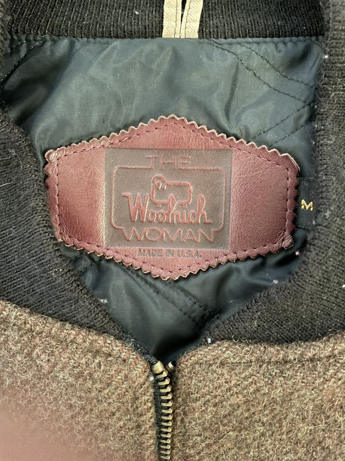 Vintage Vintage Wool Bomber Jacket Size US M / EU 48-50 / 2 - 3 Thumbnail