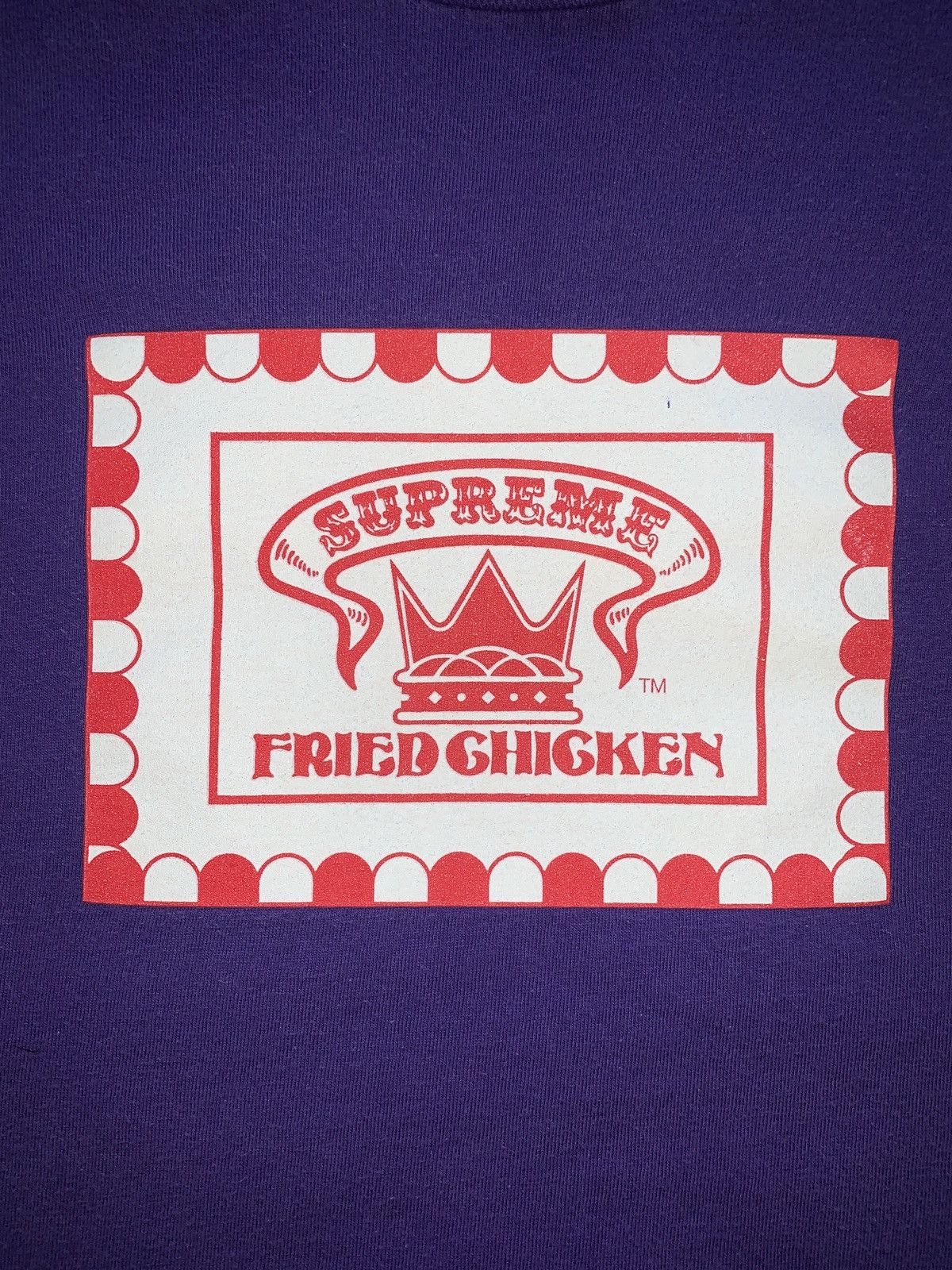 Supreme Supreme Fried Chicken Tee Grailed