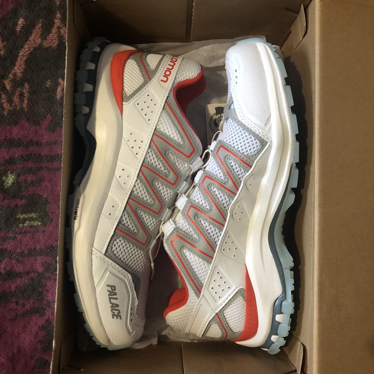 Salomon XA Comp Adv Palace White Red