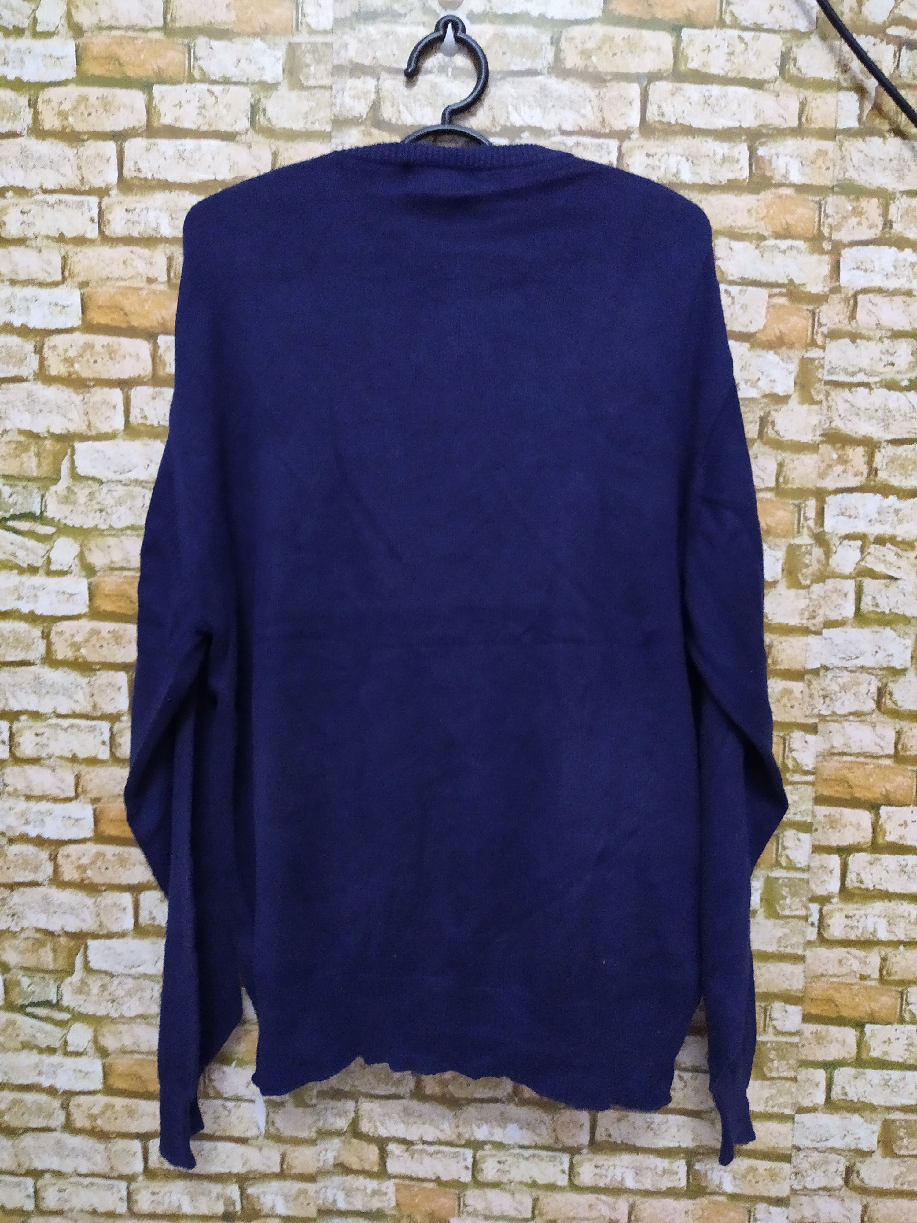 J. Press × Vintage 90s J. PRESS KNITWEAR BIG LOGO (B796) Size US L / EU 52-54 / 3 - 3 Thumbnail