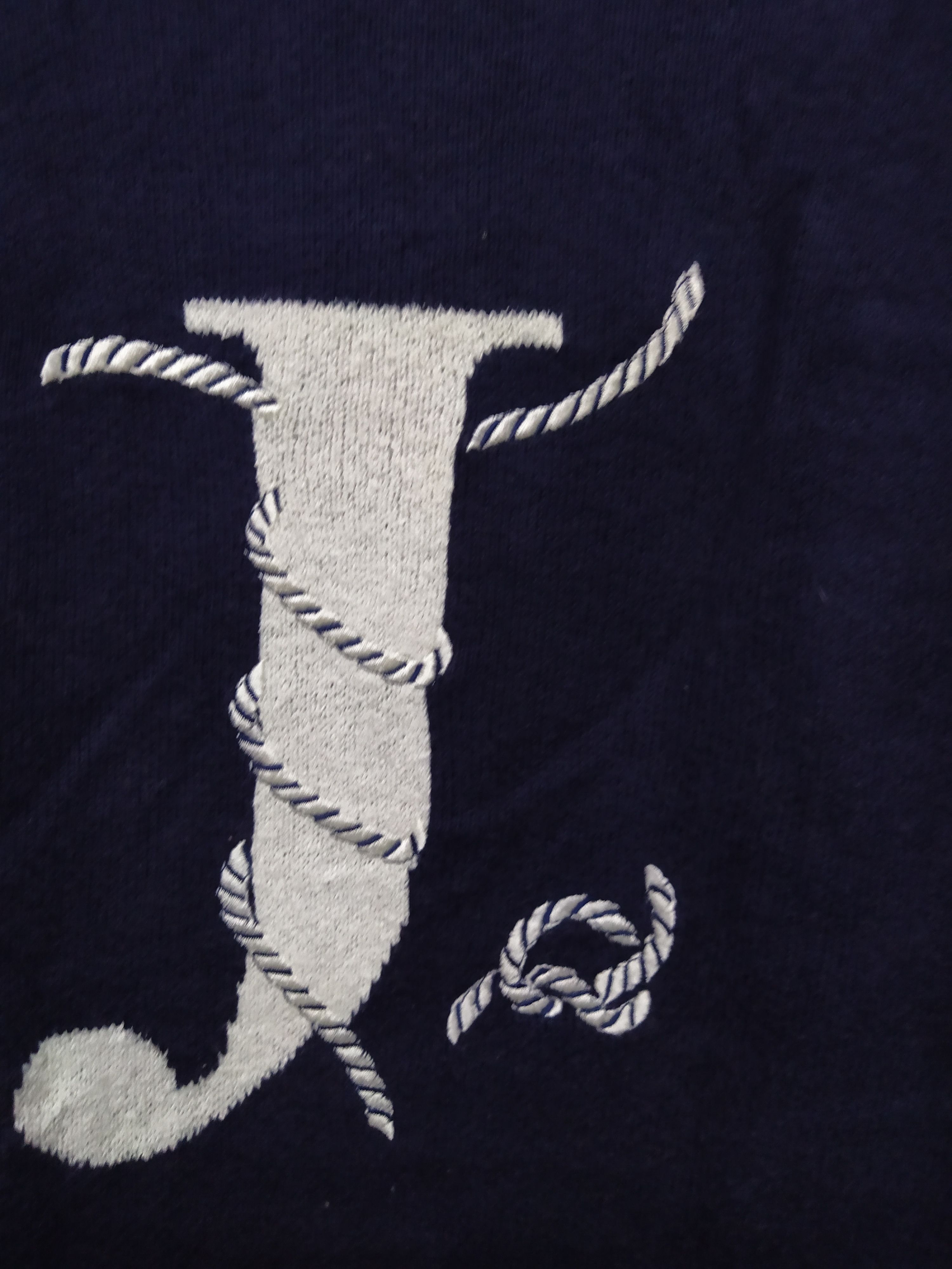 J. Press × Vintage 90s J. PRESS KNITWEAR BIG LOGO (B796) Size US L / EU 52-54 / 3 - 2 Thumbnail