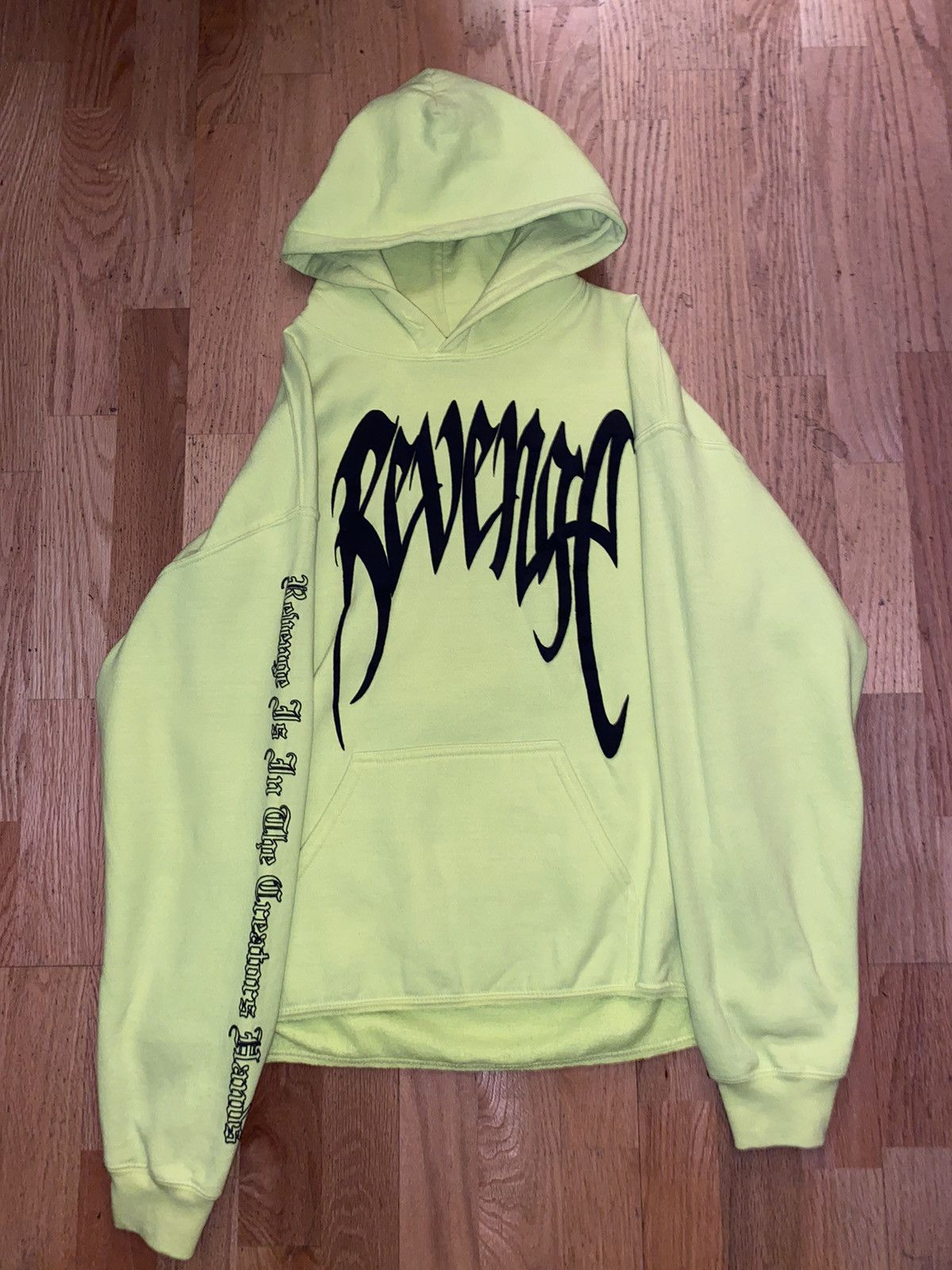 Revenge hoodie online green