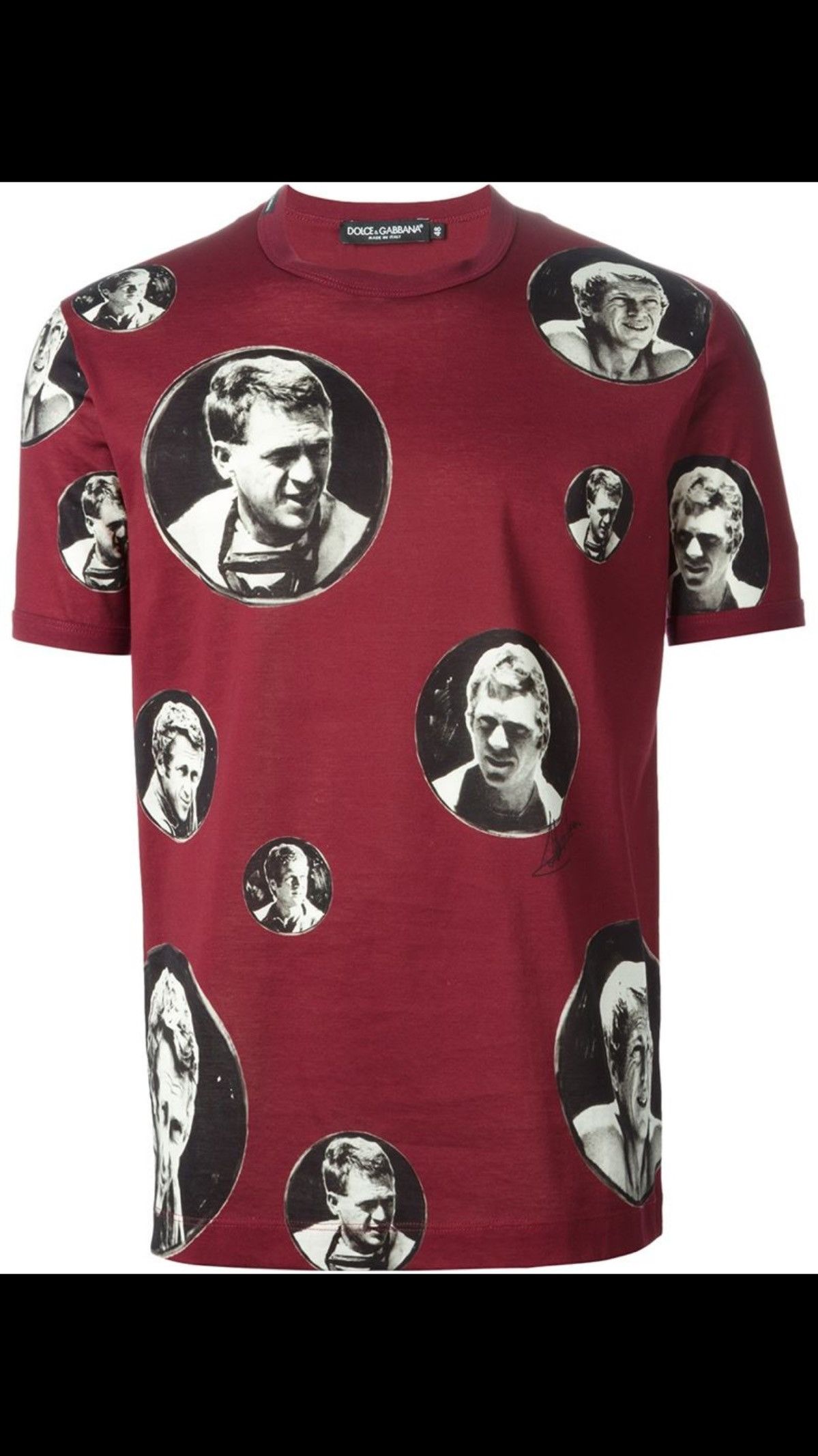 Dolce & Gabbana Steve Mcqueen Tee Shirt | Grailed