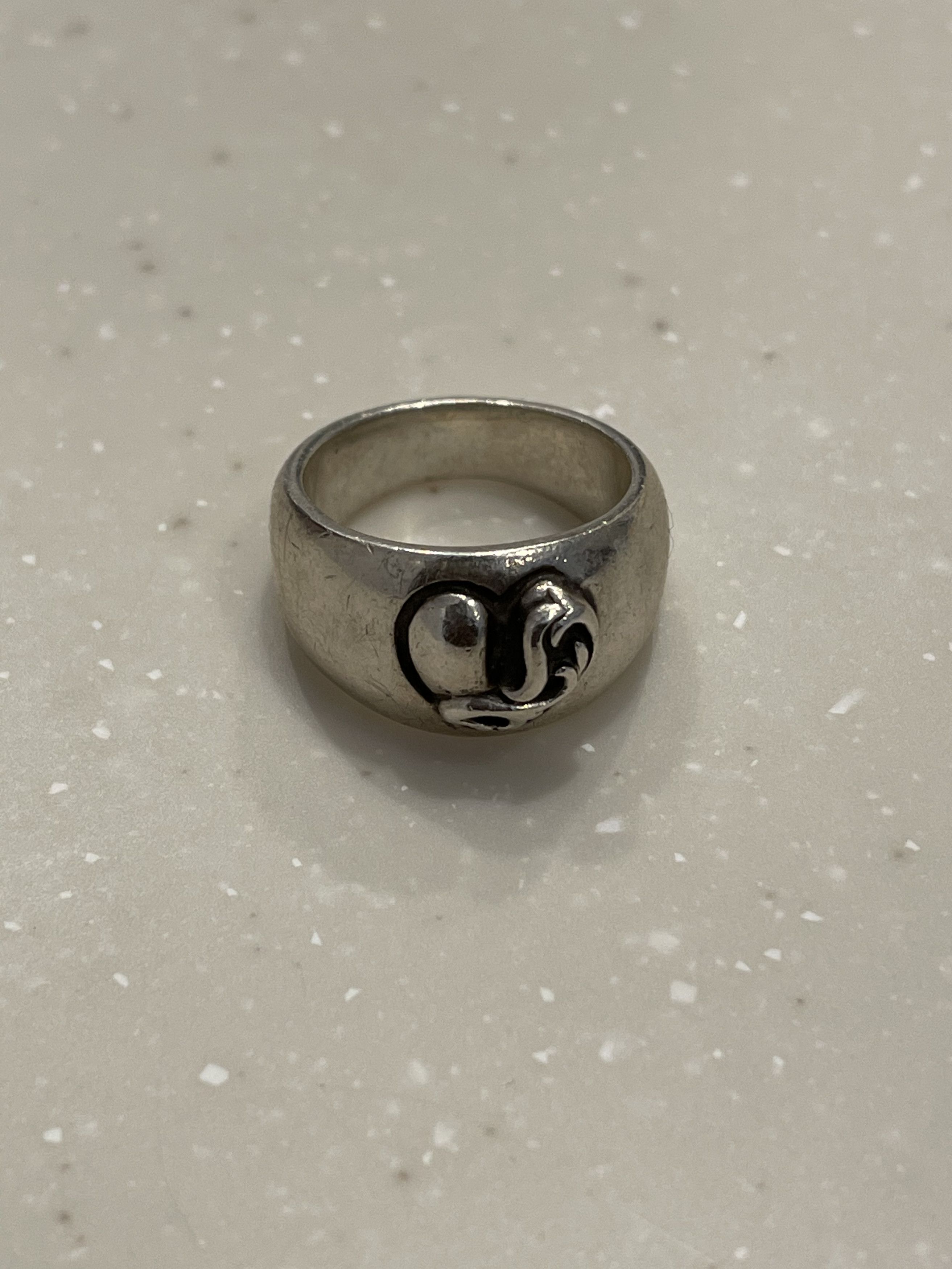 Chrome Hearts Vintage 1995 Chrome Heart Ring | Grailed