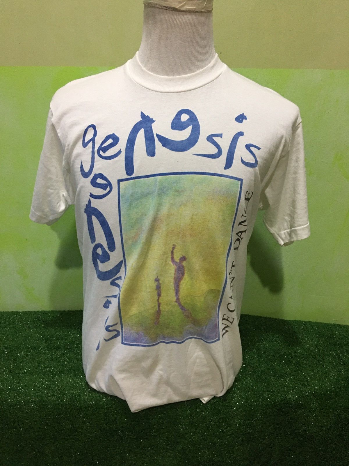 Band Tees × Vintage Vintage Genesis we cant dance European Tour 1992 band Shirt Size US L / EU 52-54 / 3 - 4 Thumbnail