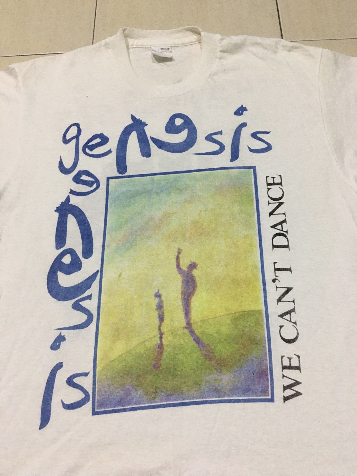 Band Tees × Vintage Vintage Genesis we cant dance European Tour 1992 band Shirt Size US L / EU 52-54 / 3 - 10 Thumbnail