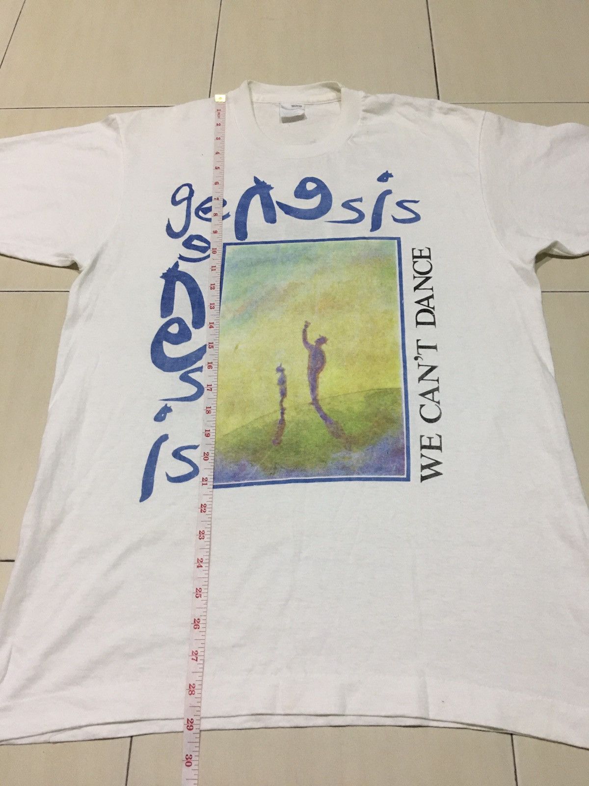 Band Tees × Vintage Vintage Genesis we cant dance European Tour 1992 band Shirt Size US L / EU 52-54 / 3 - 13 Thumbnail