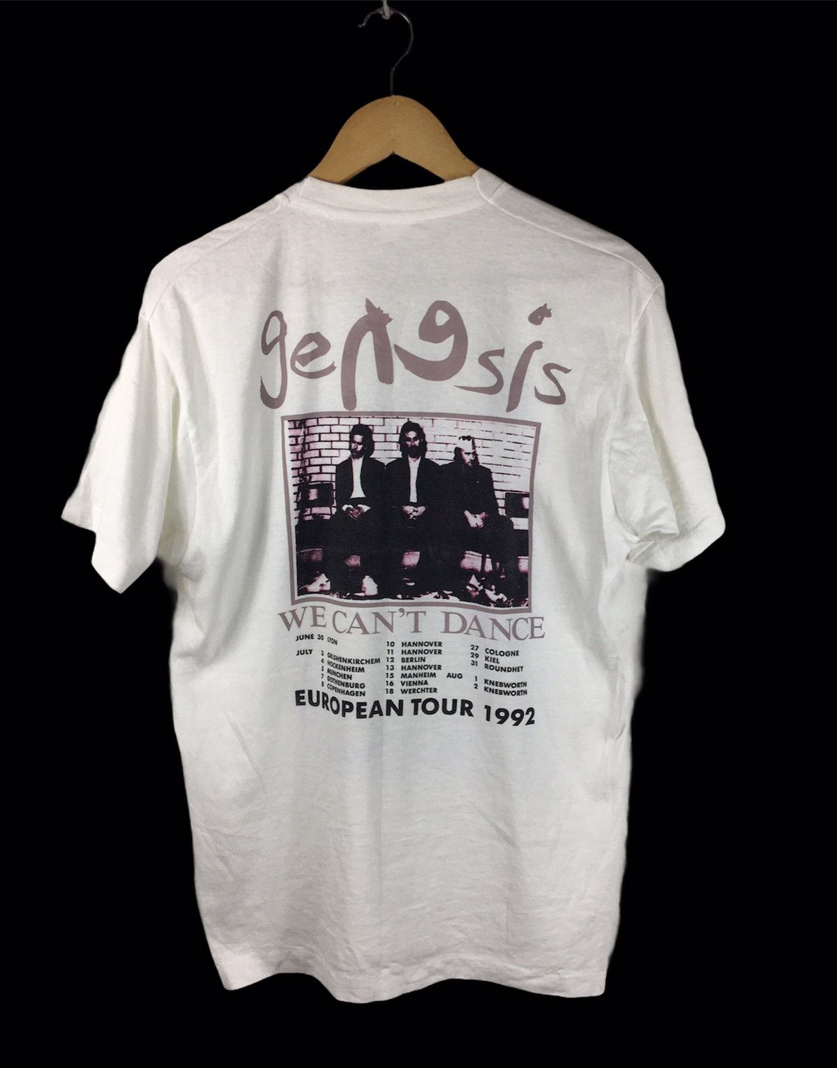 Band Tees × Vintage Vintage Genesis we cant dance European Tour 1992 band Shirt Size US L / EU 52-54 / 3 - 1 Thumbnail