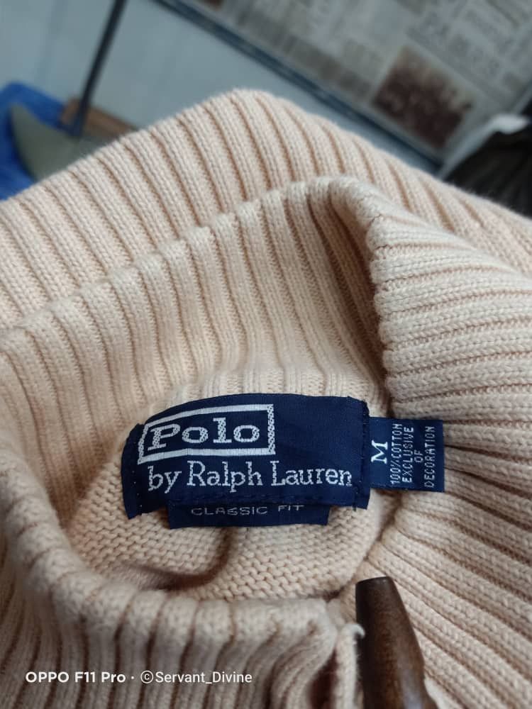 Polo Ralph Lauren Custom Fit US Flag RL / 67 Turtleneck Sweater Size US M / EU 48-50 / 2 - 4 Thumbnail