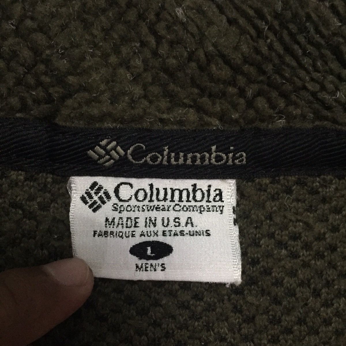 Columbia Columbia Sport Fleece Zipper Sweater Made in Usa Size US L / EU 52-54 / 3 - 16 Thumbnail
