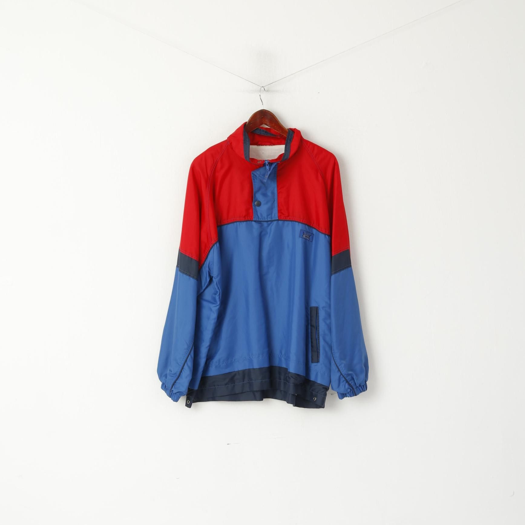 Vintage CUP 66 Men XL Jacket Blue Red FC Bayern Munchen 8641 Size US XL / EU 56 / 4 - 1 Thumbnail
