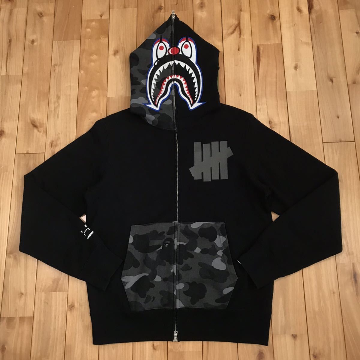 Bape hoodie undefeated sale