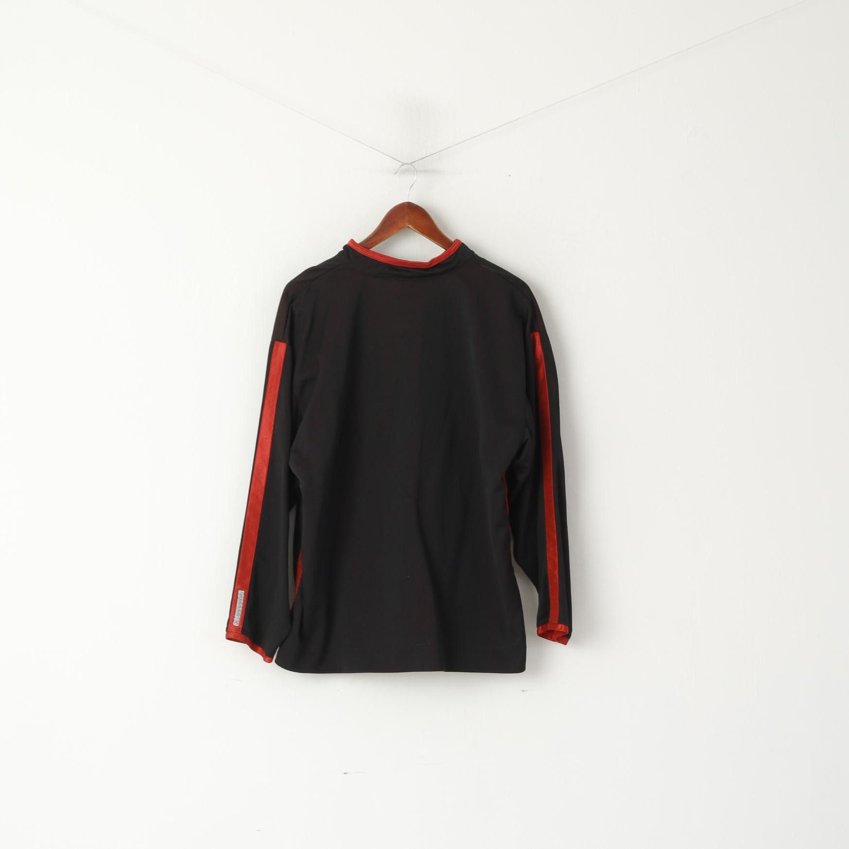 Jordan Brand Nike Jordan Men M Sweatshirt Black Shiny Nylon NBA 1264 Size US M / EU 48-50 / 2 - 7 Thumbnail