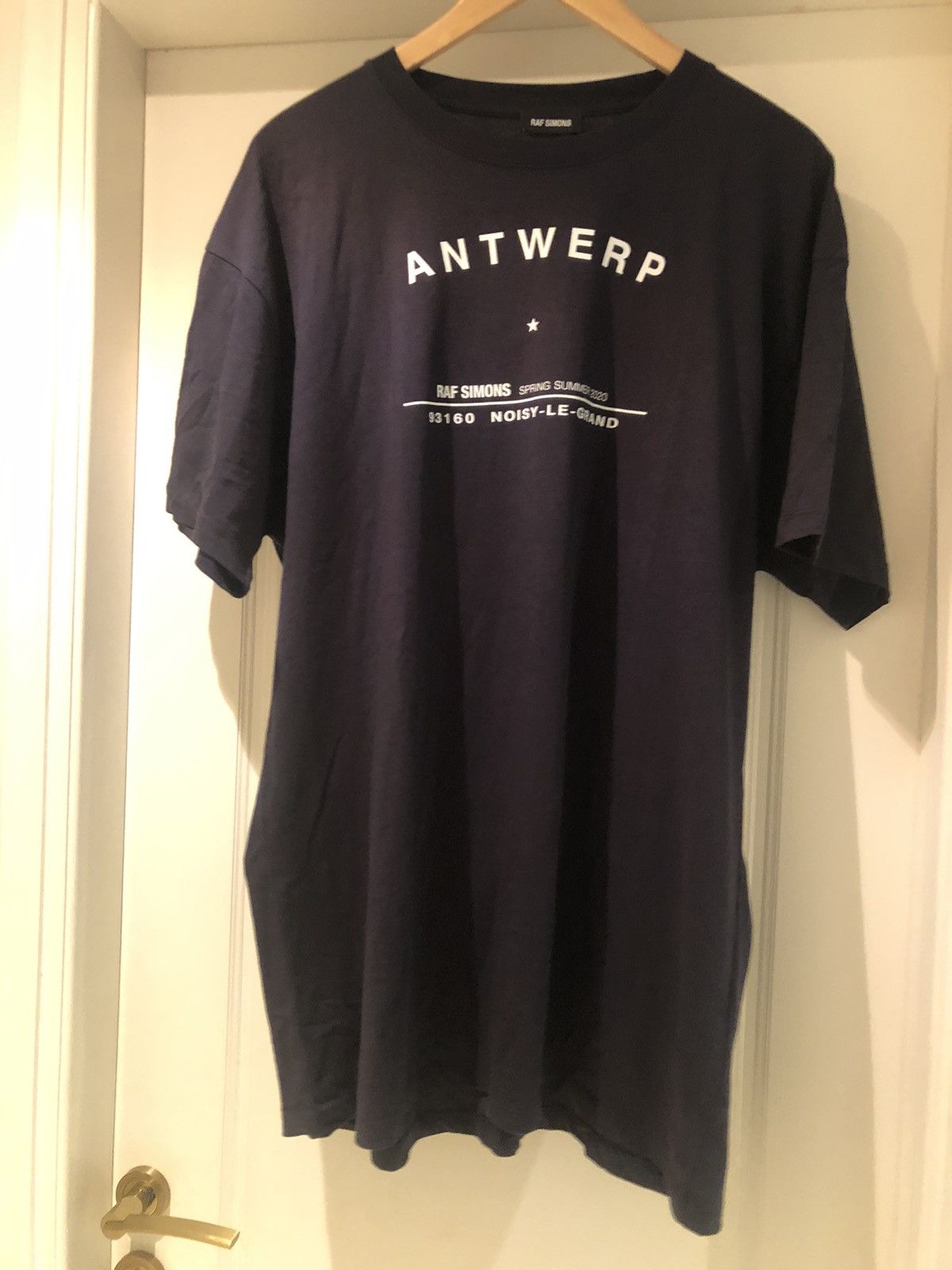 Raf Simons Antwerp Tour shirt 2020 | Grailed