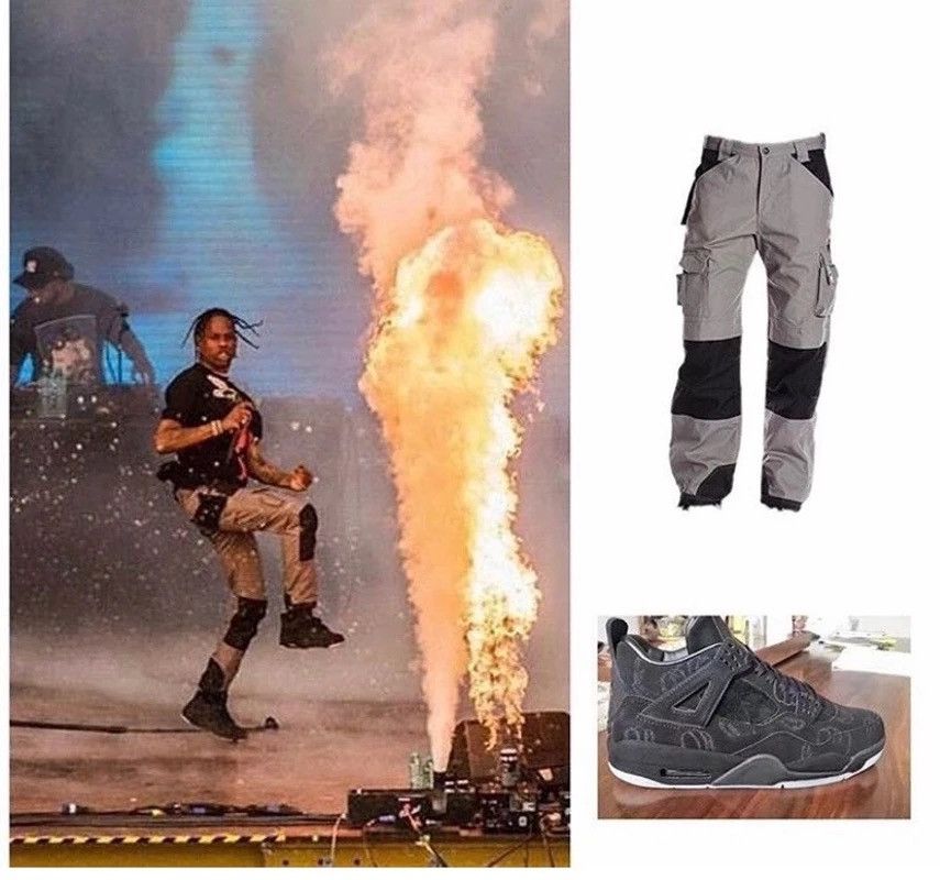 Travis Scott × Caterpillar Size 30X34