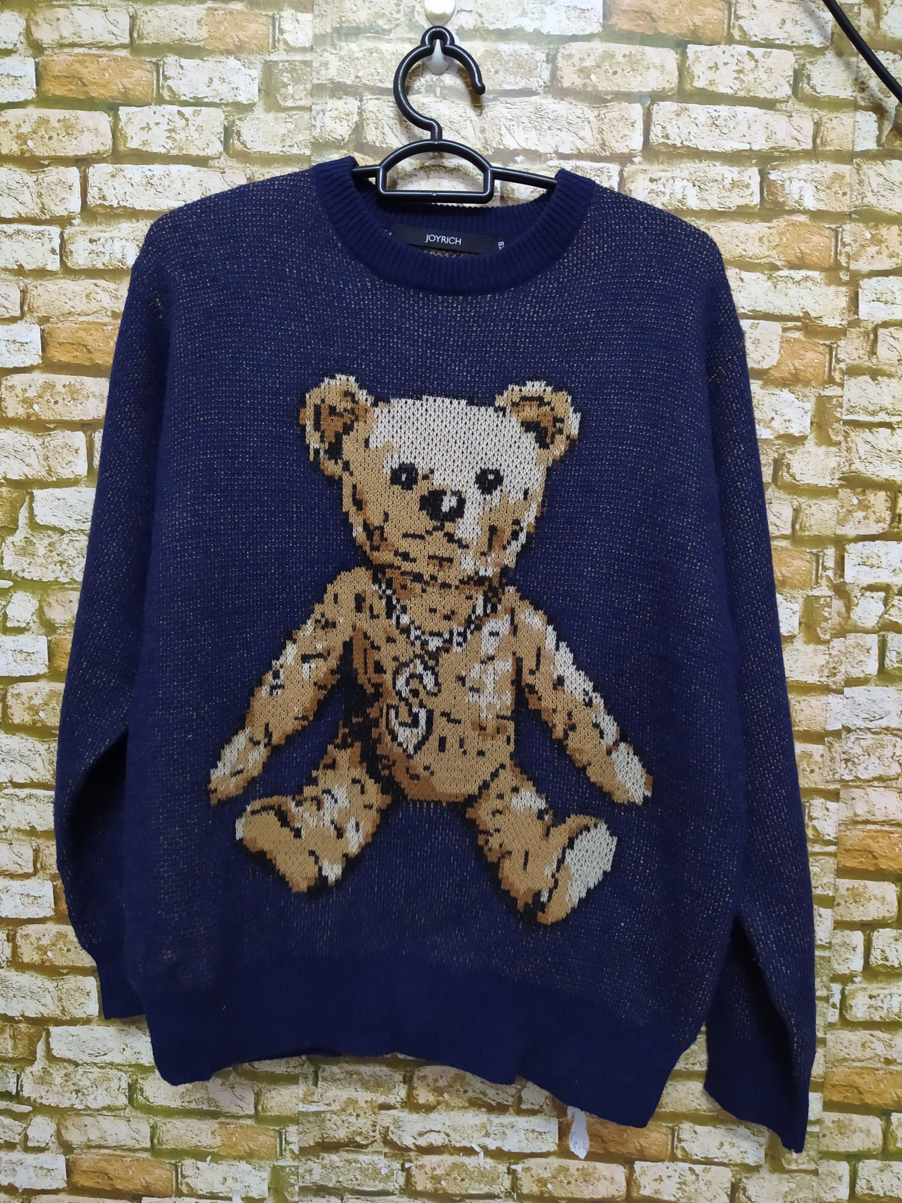 Joyrich JOYRICH BEAR DOLLAR SIGN KNITWEAR (B794) Size US XS / EU 42 / 0 - 1 Thumbnail