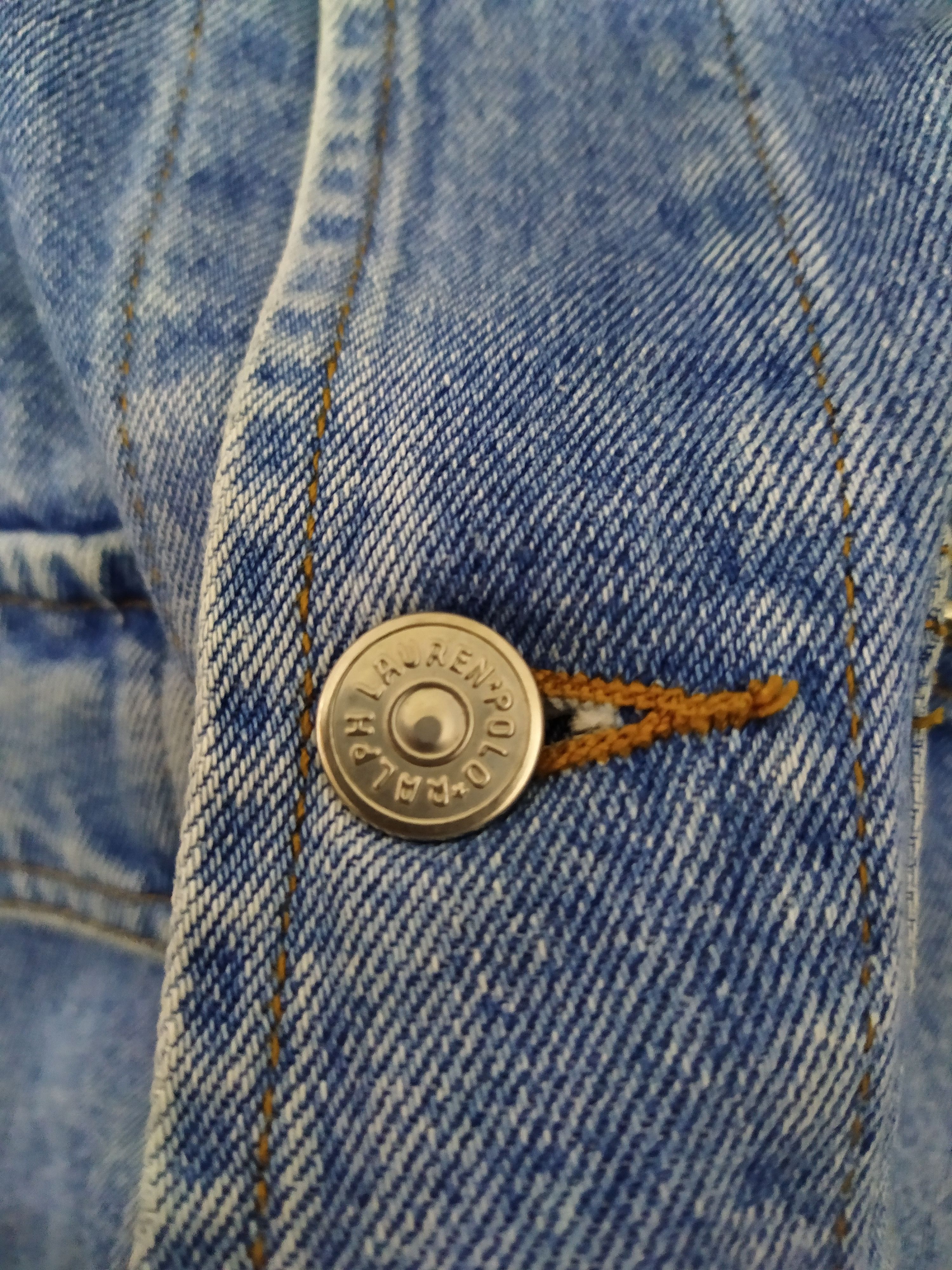 Polo Ralph Lauren 90s POLO RALPH LAUREN DENIM JACKET (B799) Size US M / EU 48-50 / 2 - 2 Thumbnail