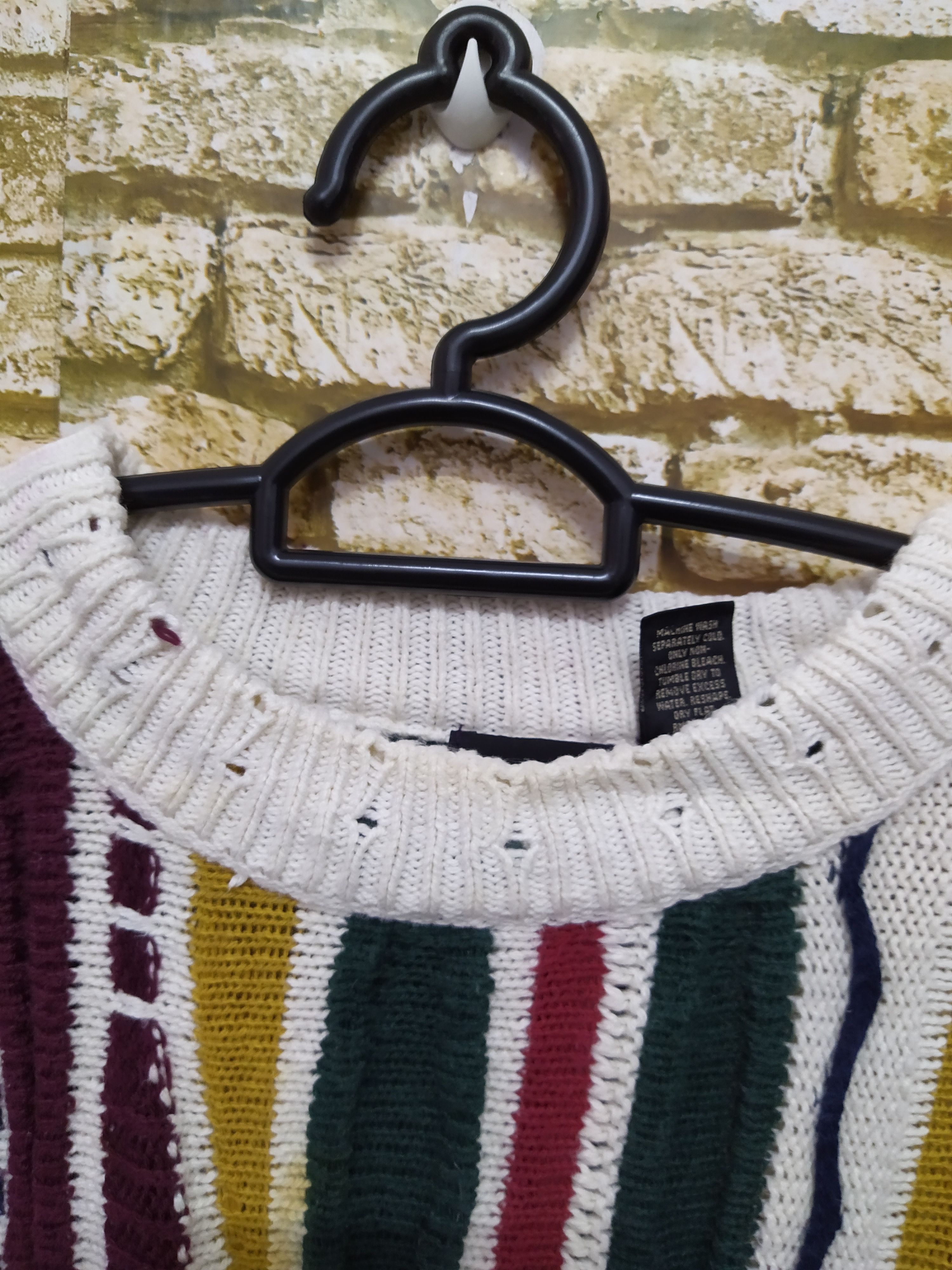 Structure STRUCTURE KNITWEAR OVERSIZED COOGI INSPIRED (B800) Size US S / EU 44-46 / 1 - 3 Thumbnail