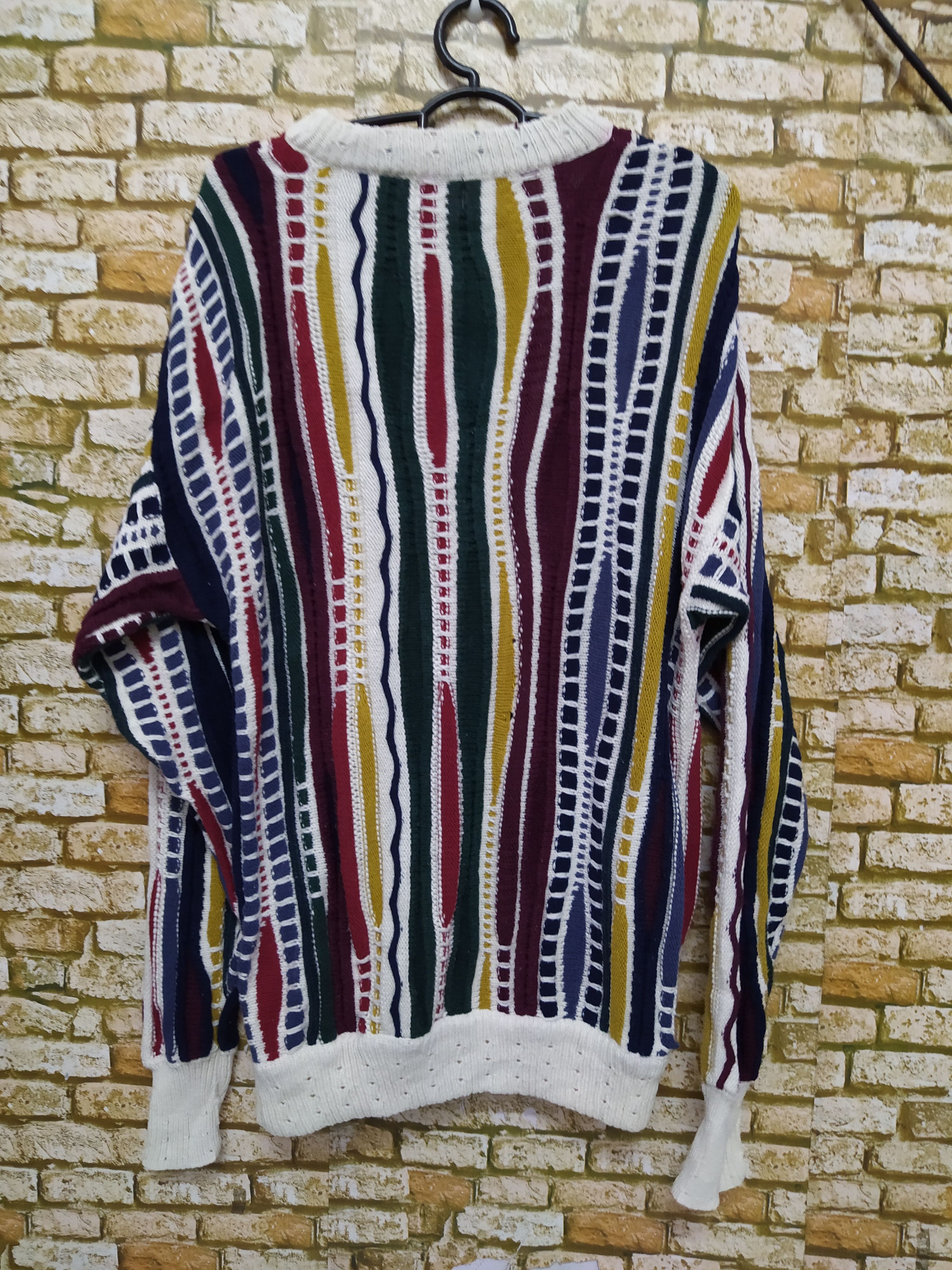 Structure STRUCTURE KNITWEAR OVERSIZED COOGI INSPIRED (B800) Size US S / EU 44-46 / 1 - 6 Thumbnail