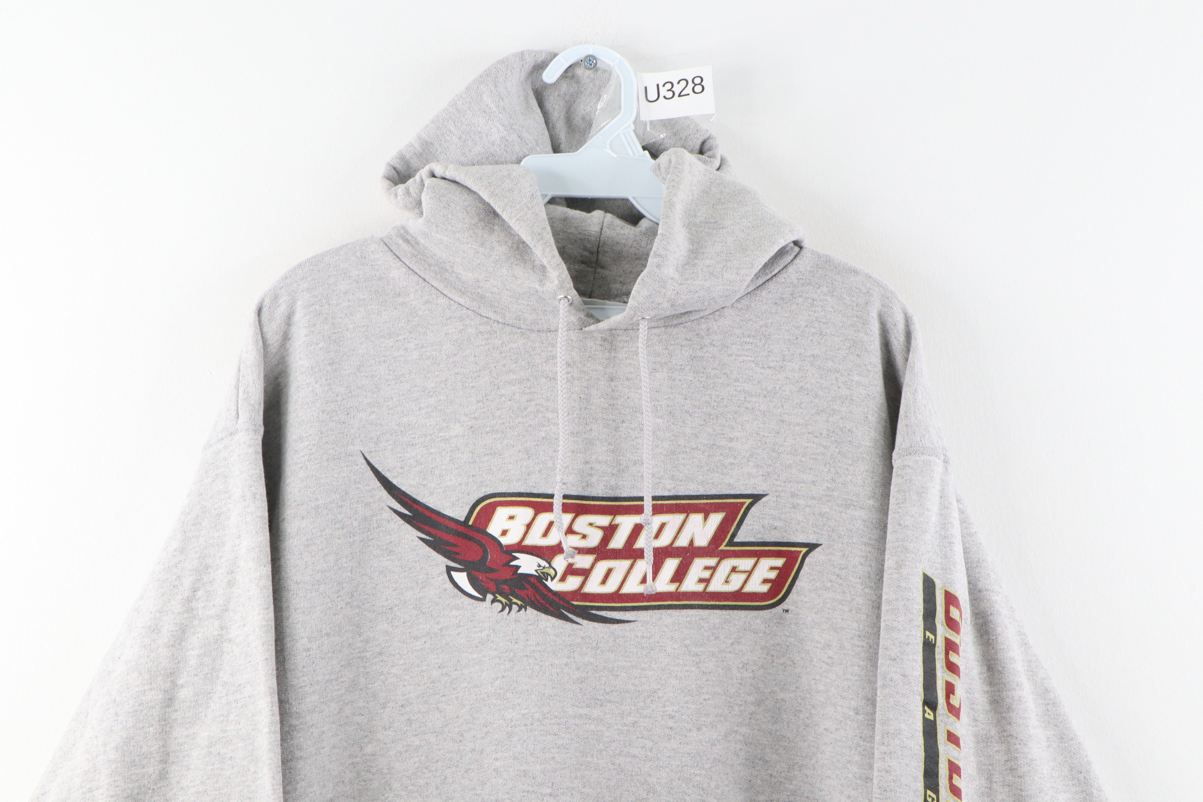 Champion × Vintage Vintage Champion Boston College Hoodie Sweatshirt Gray Size US M / EU 48-50 / 2 - 2 Thumbnail