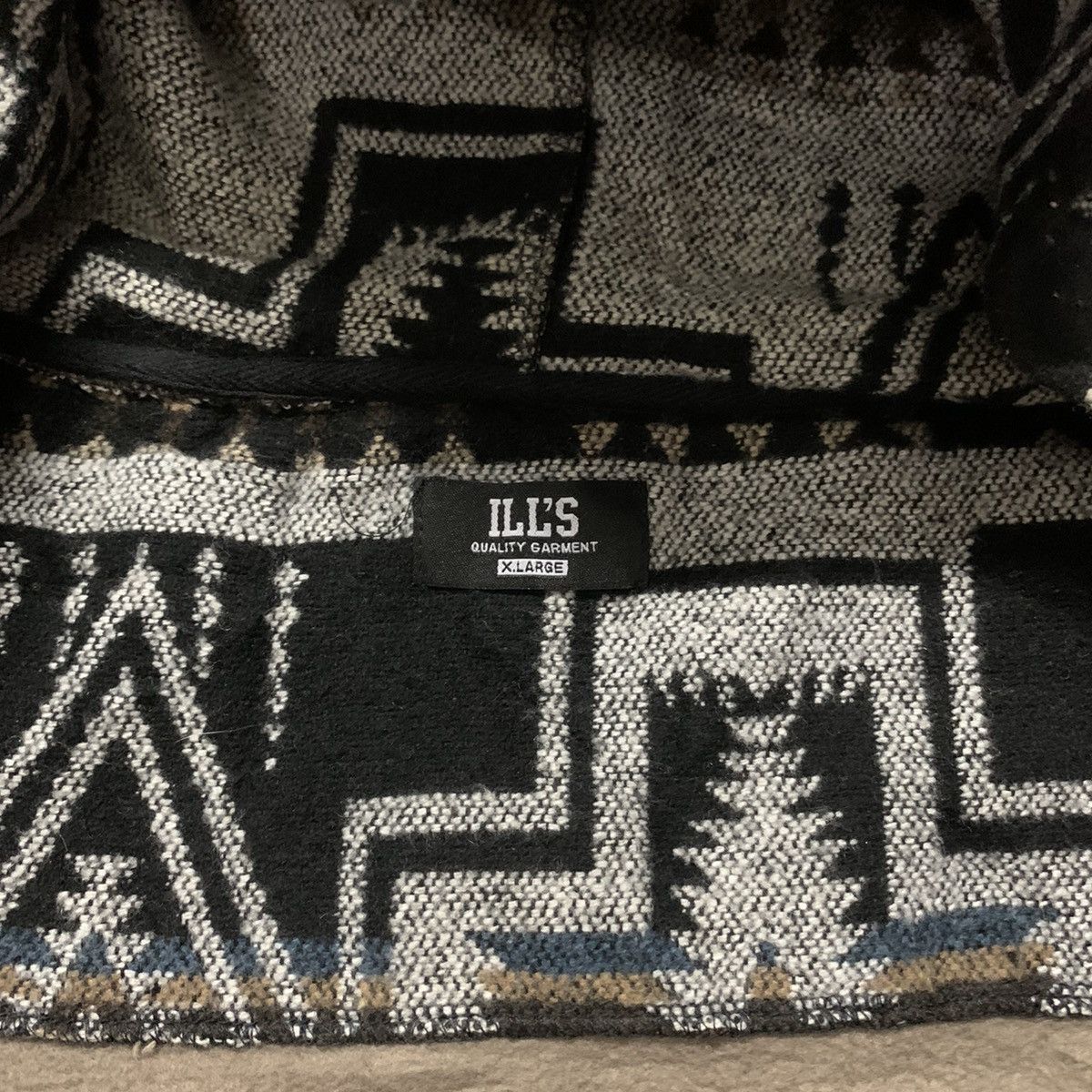Native × Vintage ills Brand Navajo Design Native Hooded Full Zip Large Size Size US L / EU 52-54 / 3 - 10 Thumbnail
