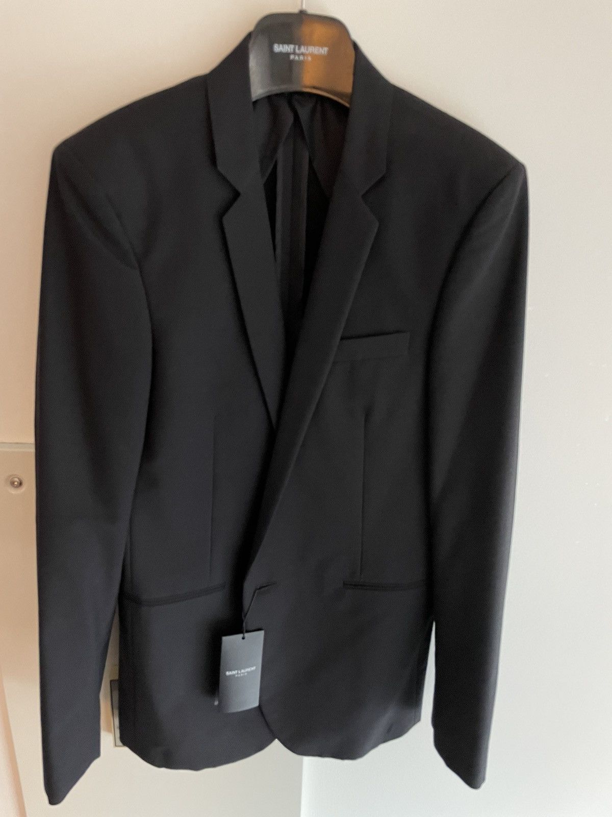 Saint Laurent Paris $3,000 Value Super Runway Sold Out Classic Blazer Brand New Size 46R - 7 Thumbnail