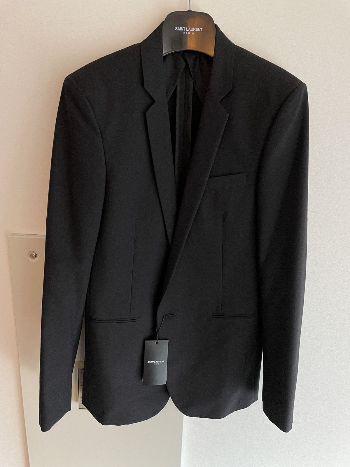 Saint Laurent Paris $3,000 Value Super Runway Sold Out Classic Blazer Brand New Size 46R - 5 Thumbnail