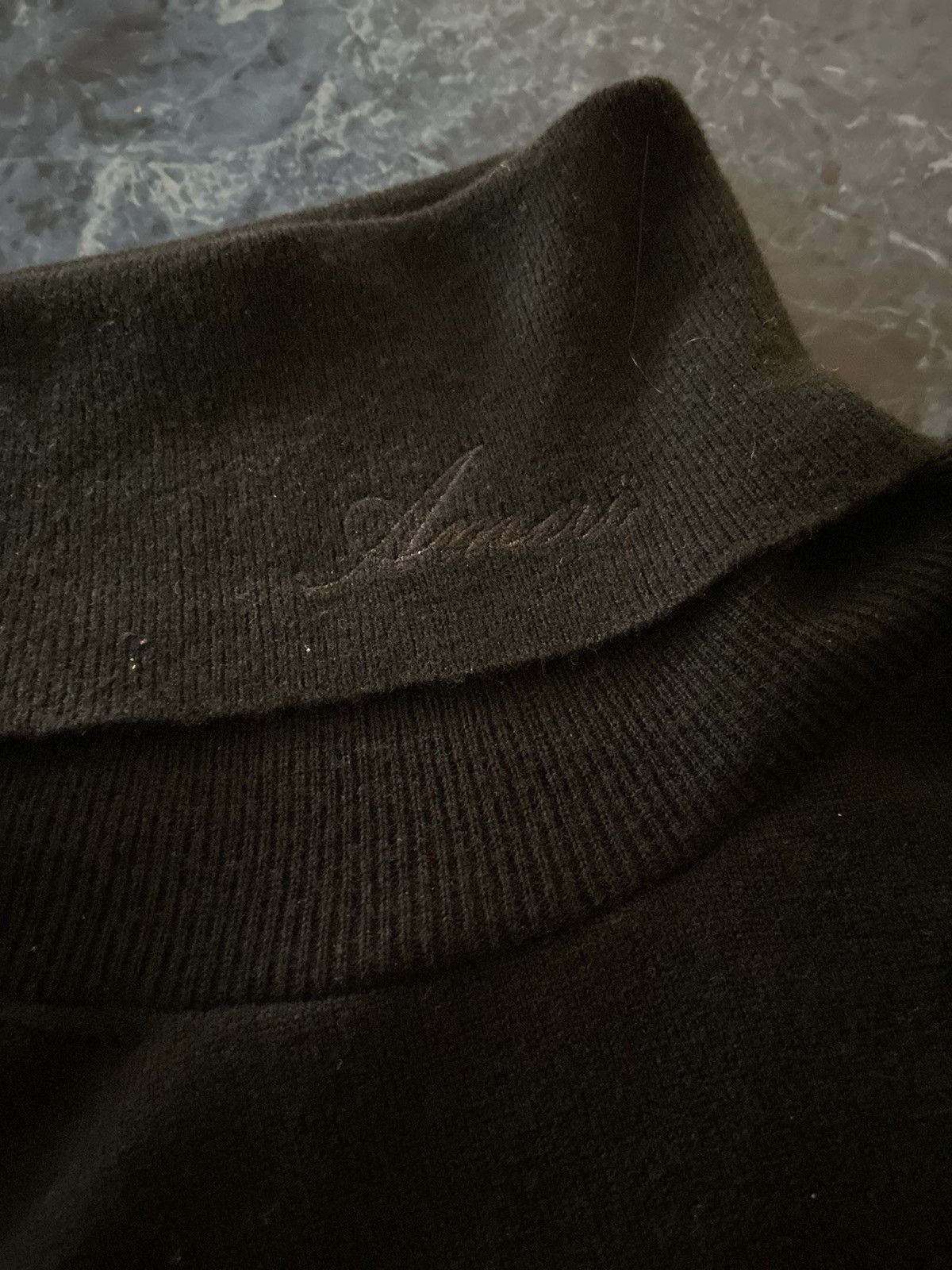 Amiri Amiri Turtleneck Sweater Wool & Cashmere Men’s Medium Size US M / EU 48-50 / 2 - 2 Thumbnail