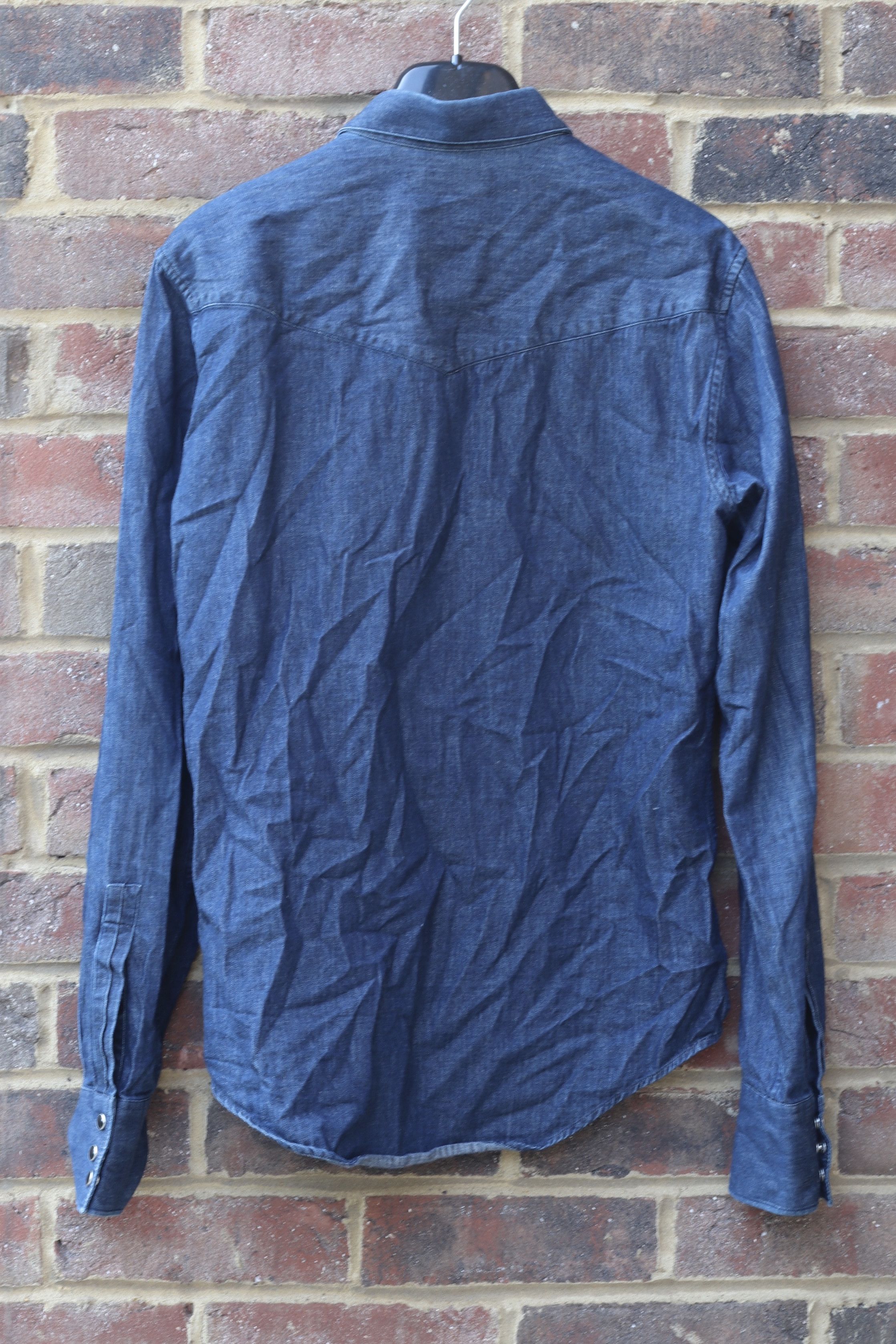 Saint Laurent Paris FW13 Denim Shirt Size US S / EU 44-46 / 1 - 2 Thumbnail