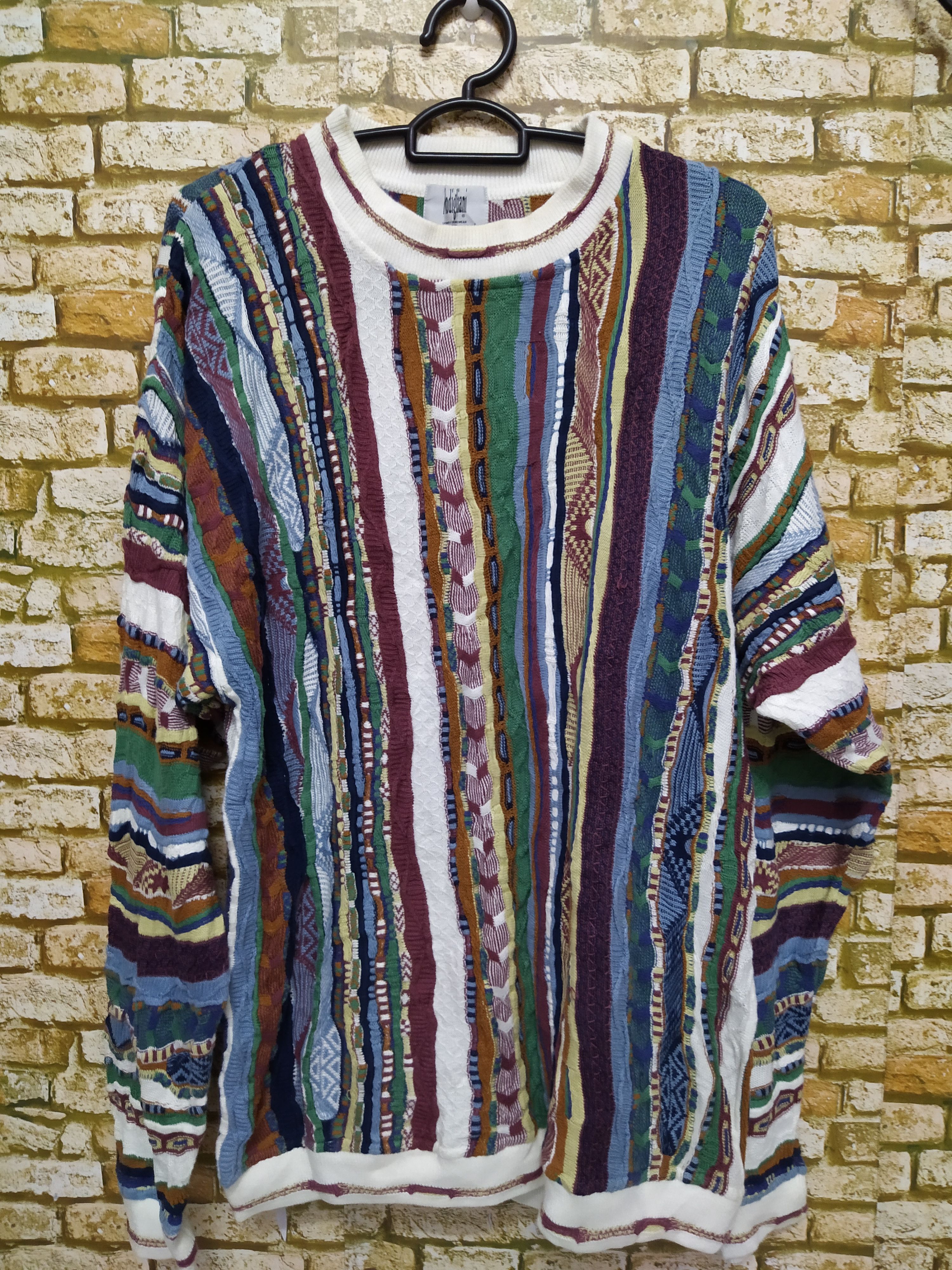 Other MODIGLIANI ITALY KNITWEAR COOGI INSPIRED (B804) Size US L / EU 52-54 / 3 - 1 Thumbnail
