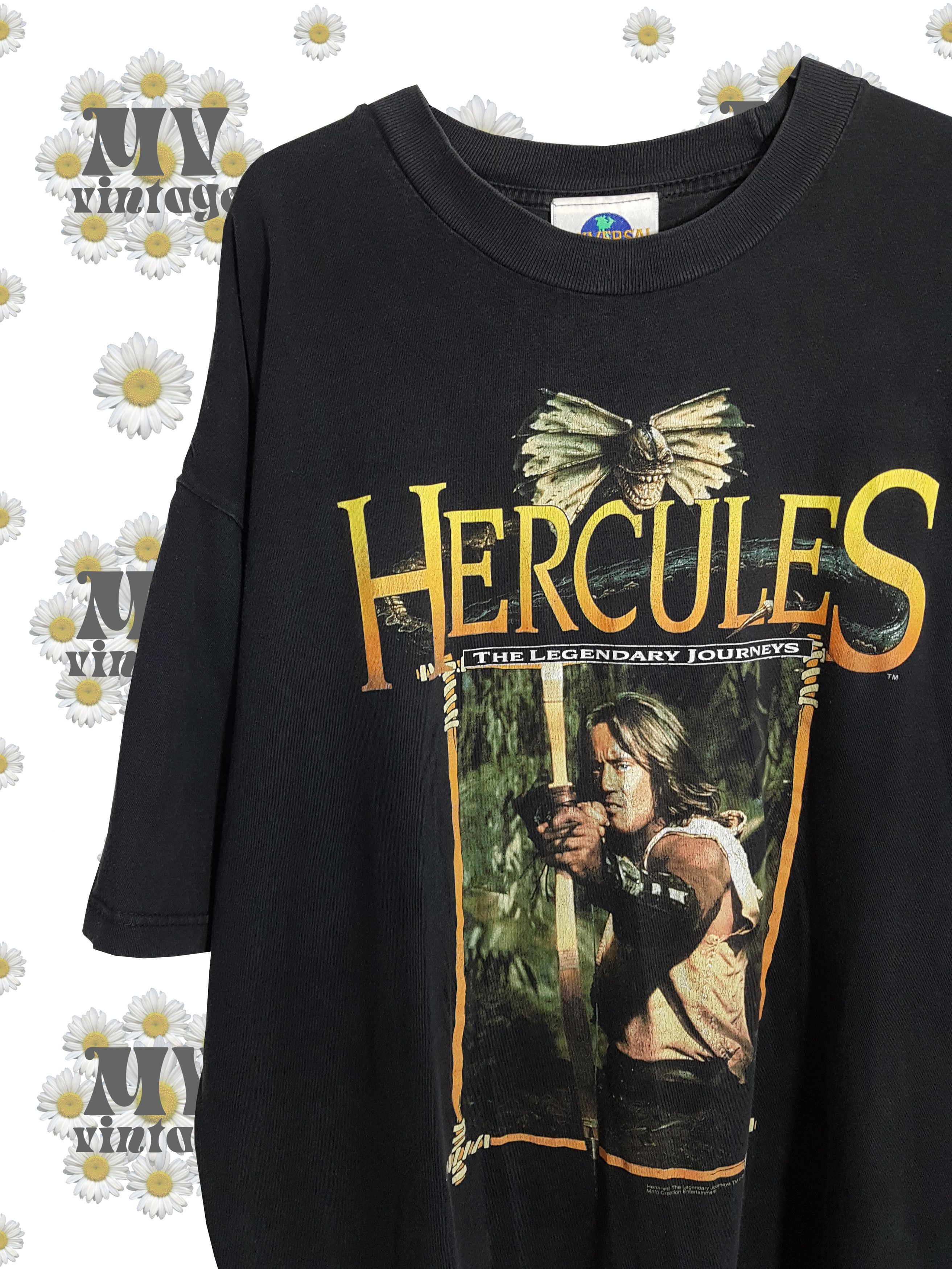 Vintage Vintage 1997 Hercules Movie Cartoon 90s universal studio Size US XL / EU 56 / 4 - 1 Thumbnail