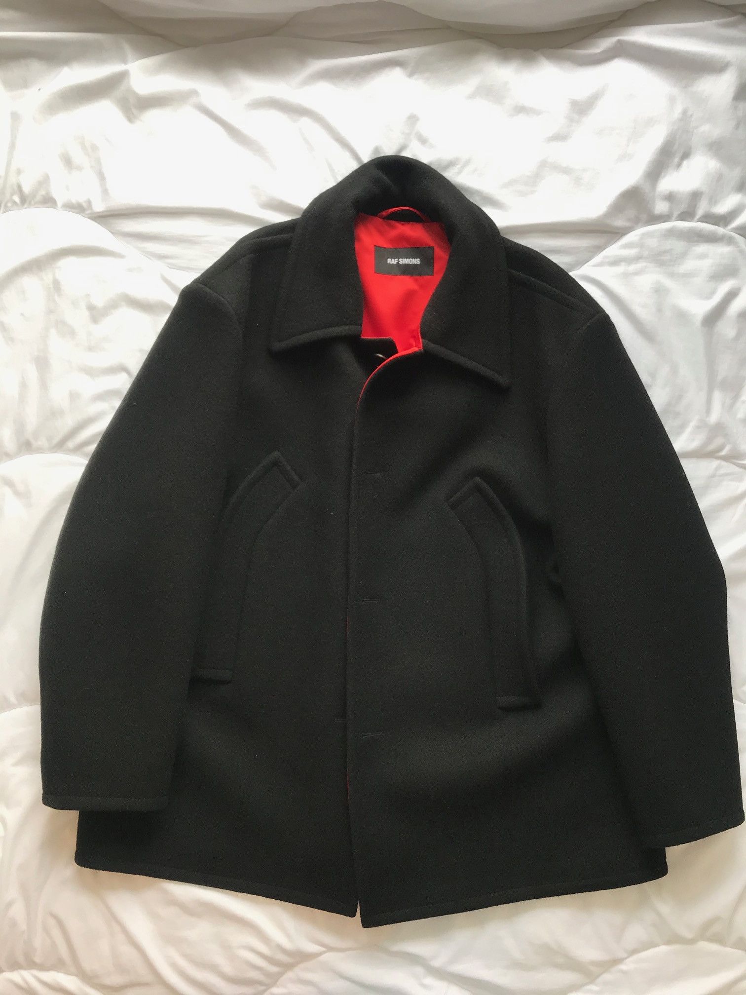 Raf Simons Raf Simons Caban Coat Grailed