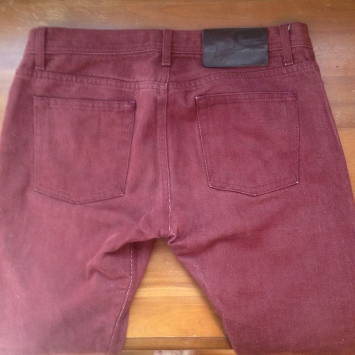 Naked & Famous POMEGRANATE WEIRD GUY Size US 32 / EU 48 - 2 Preview