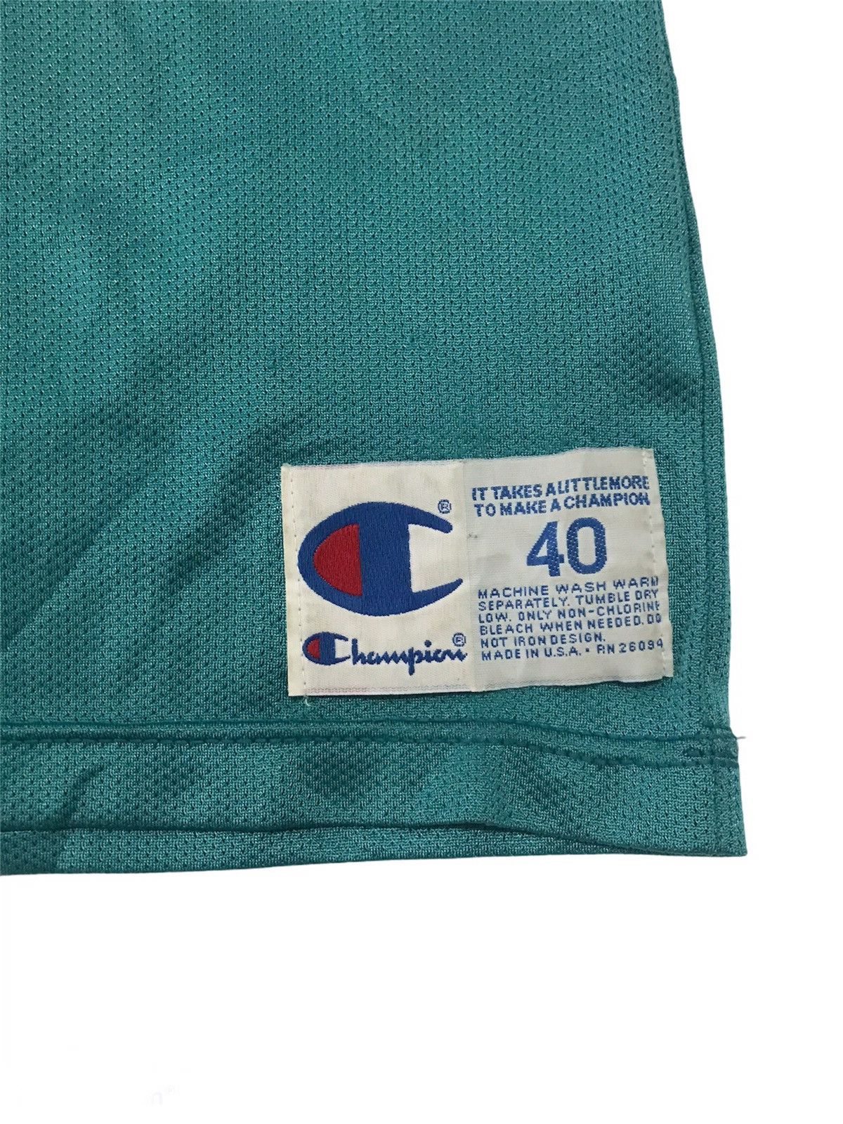 Champion Vintage 90’s NBA Charlotte Larry Johnson Champion Jersey Size US M / EU 48-50 / 2 - 7 Thumbnail