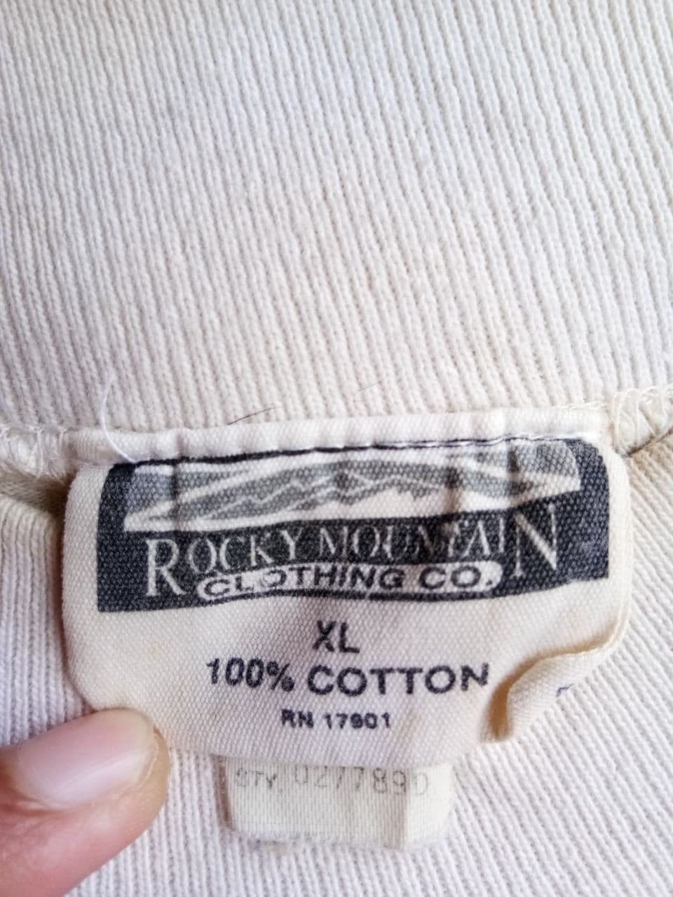 Other Vintage Rocky Mountain Authority - Long Sleeve T-Shirt Size US XL / EU 56 / 4 - 2 Thumbnail