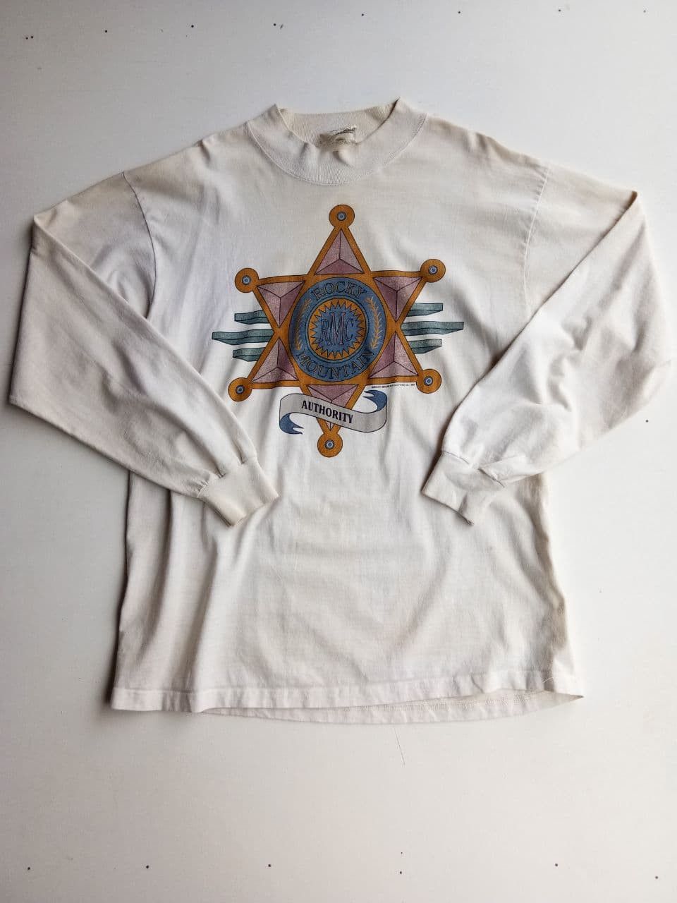 Other Vintage Rocky Mountain Authority - Long Sleeve T-Shirt Size US XL / EU 56 / 4 - 1 Thumbnail