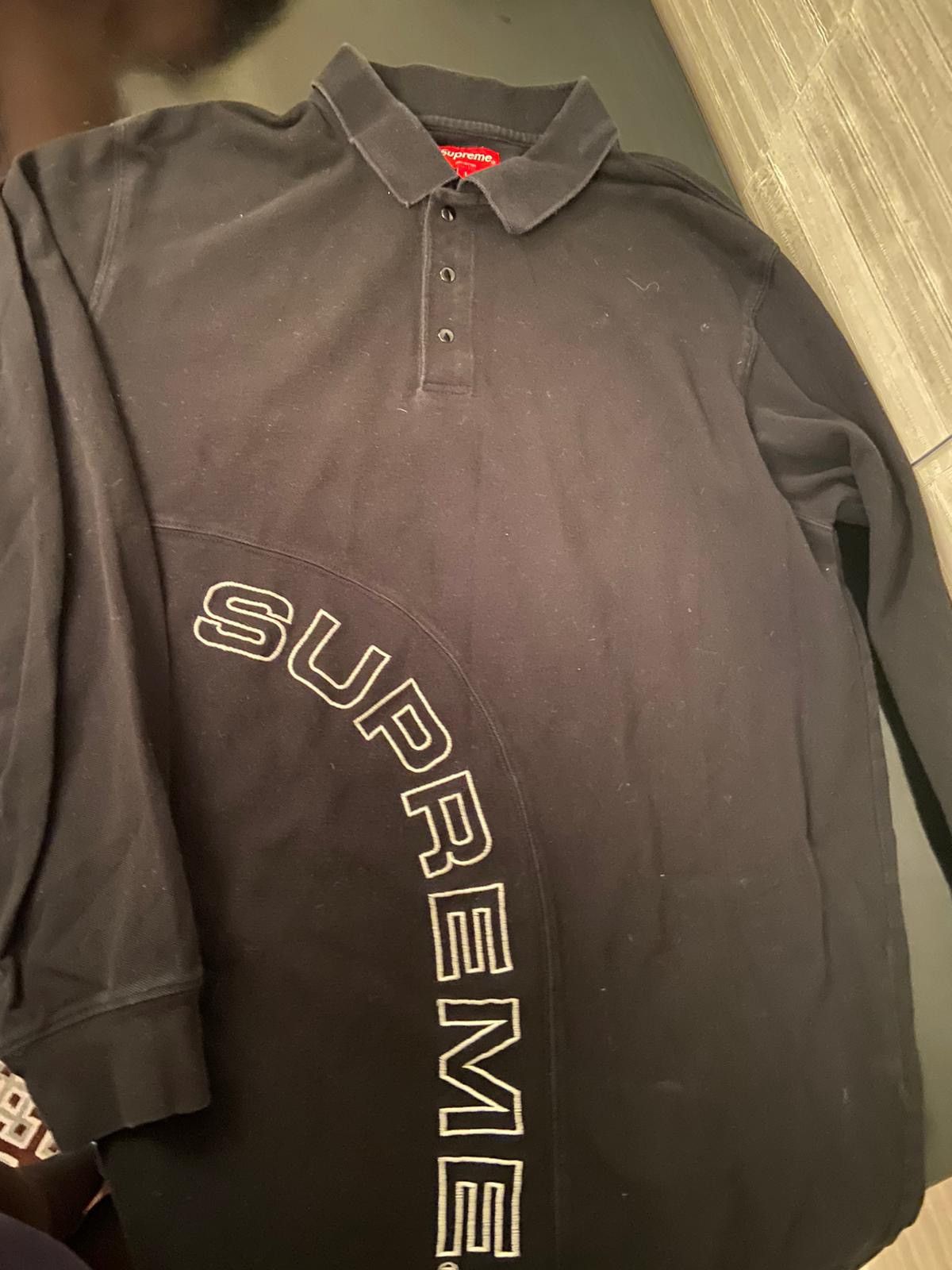Supreme Supreme Arc Logo Polo | Grailed 