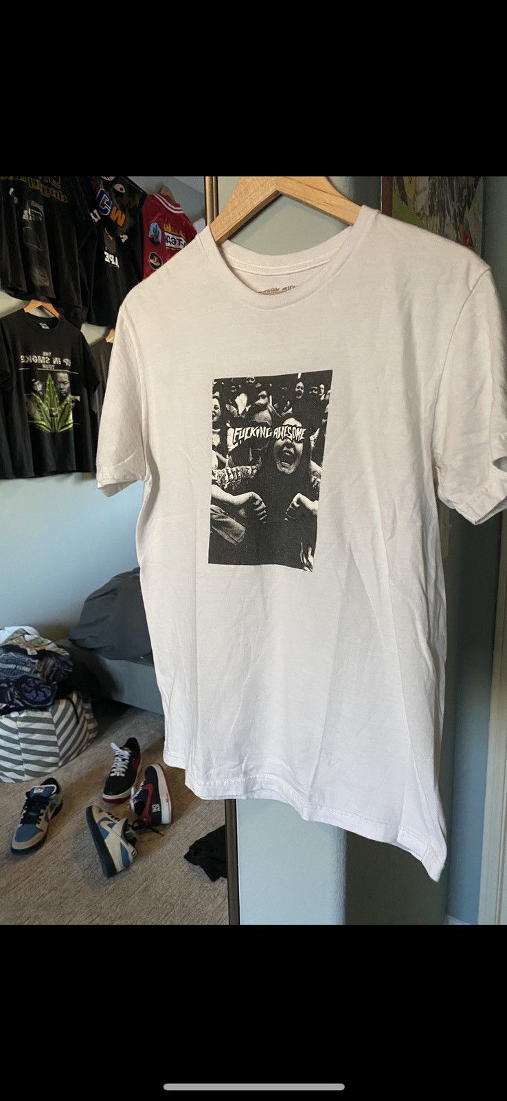 Fucking Awesome Fucking Awesome Scream Tee - White Size US M / EU 48-50 / 2 - 1 Thumbnail