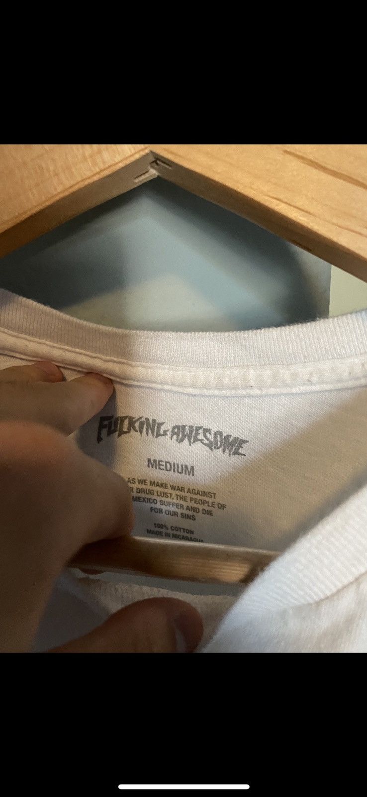 Fucking Awesome Fucking Awesome Scream Tee - White Size US M / EU 48-50 / 2 - 3 Thumbnail