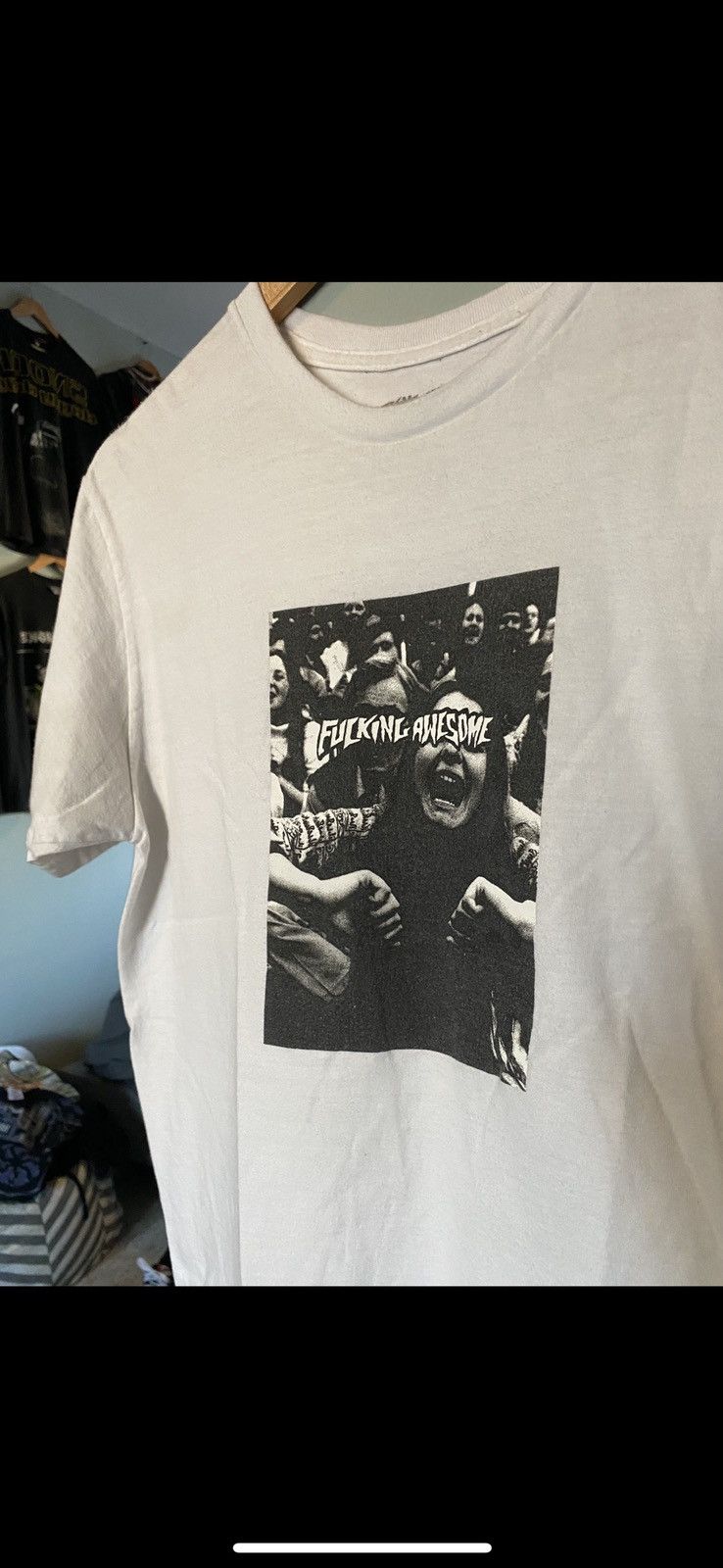 Fucking Awesome Fucking Awesome Scream Tee - White Size US M / EU 48-50 / 2 - 2 Thumbnail
