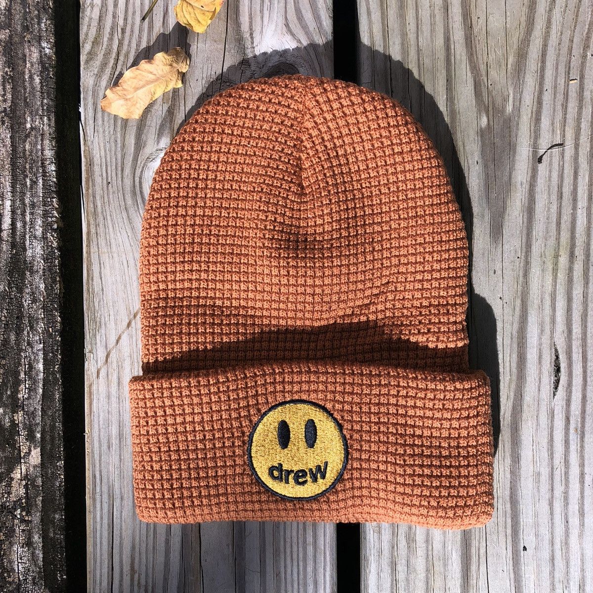 Drew House Drew House Mascot Beanie Brown Waffle | Grailed