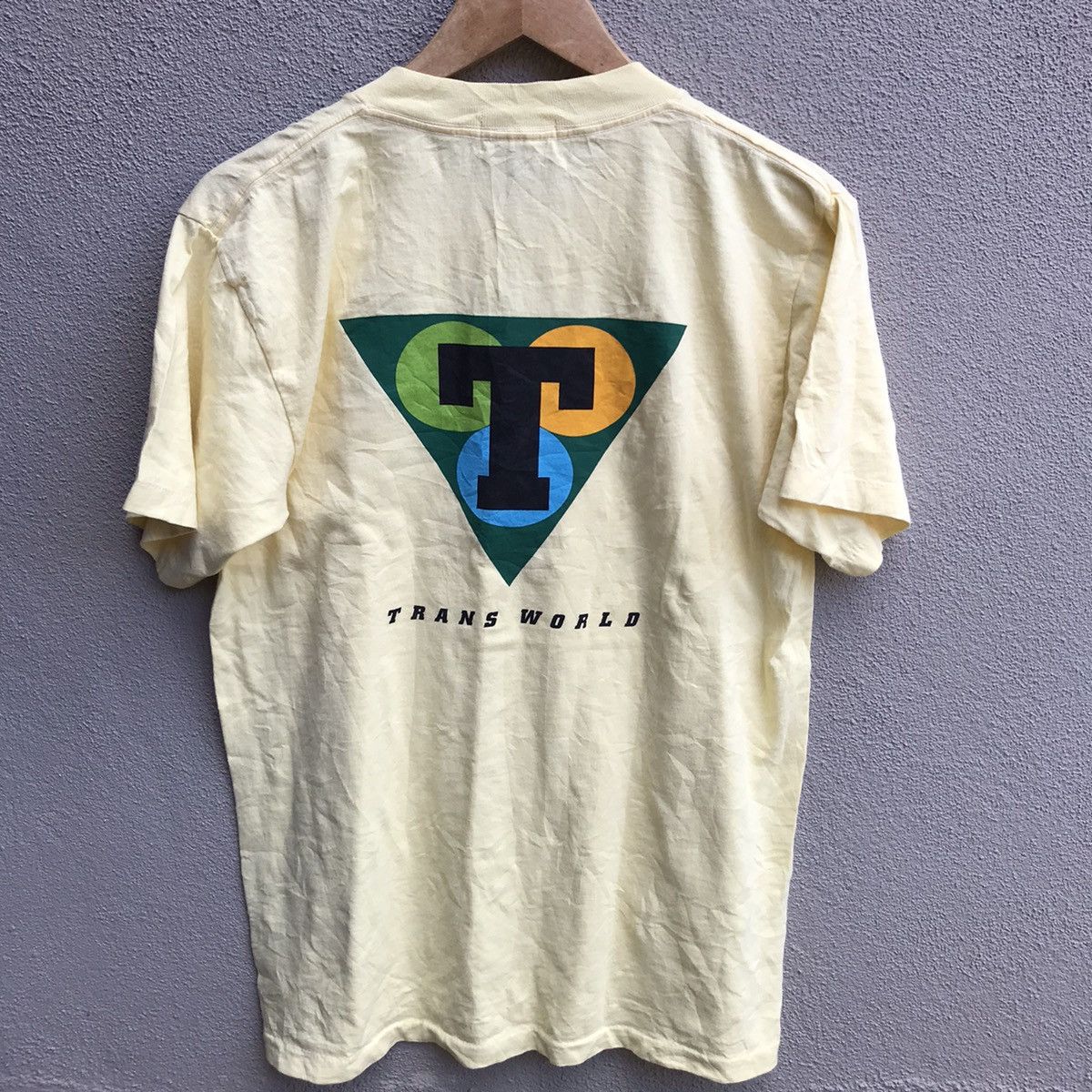 Shorty's Skateboards Vintage 90s TRANSWORLD skateboards usa tee rare design Size US M / EU 48-50 / 2 - 3 Thumbnail
