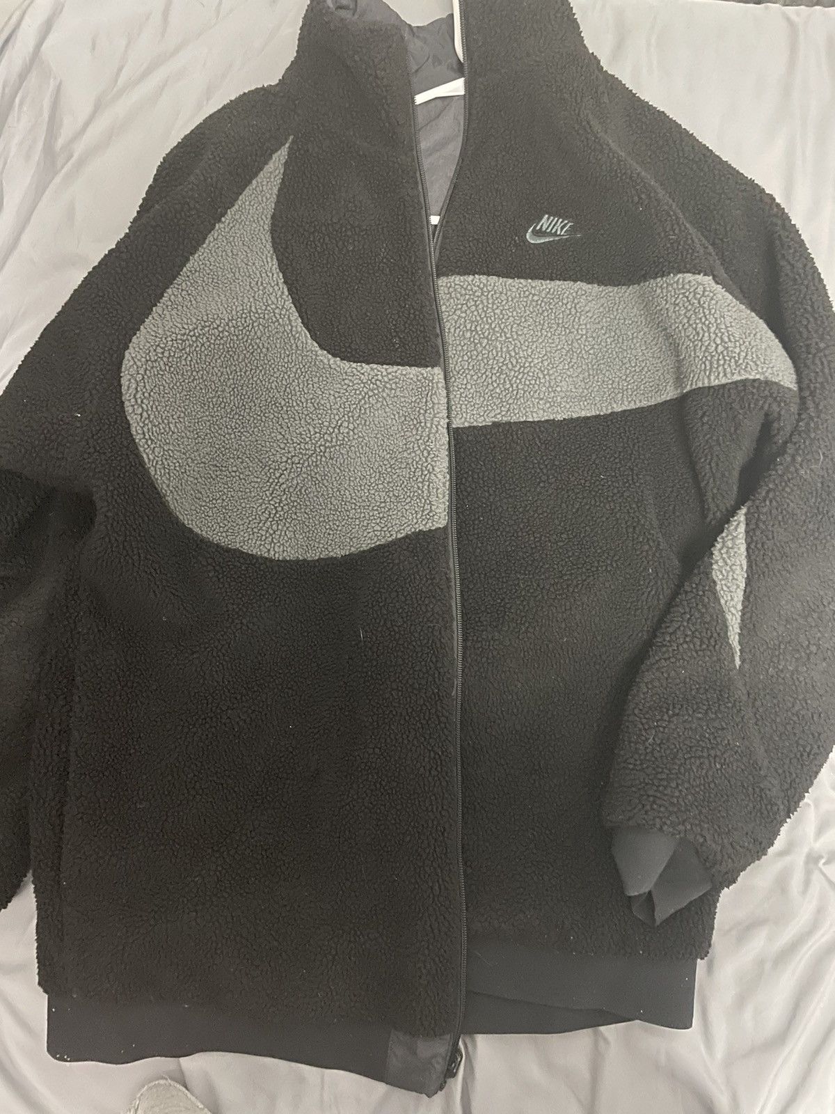 Nike Nike reversible fleece jacket | Grailed