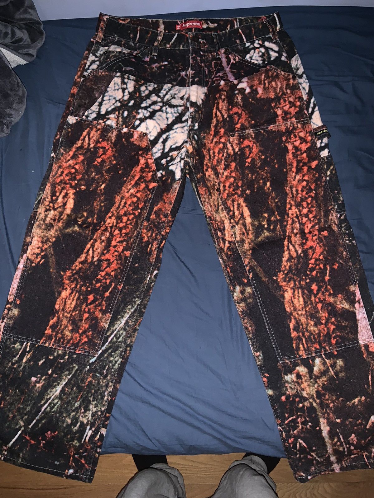 Supreme Supreme Double Knee Denim Painter Pant Wood Jeans size 34