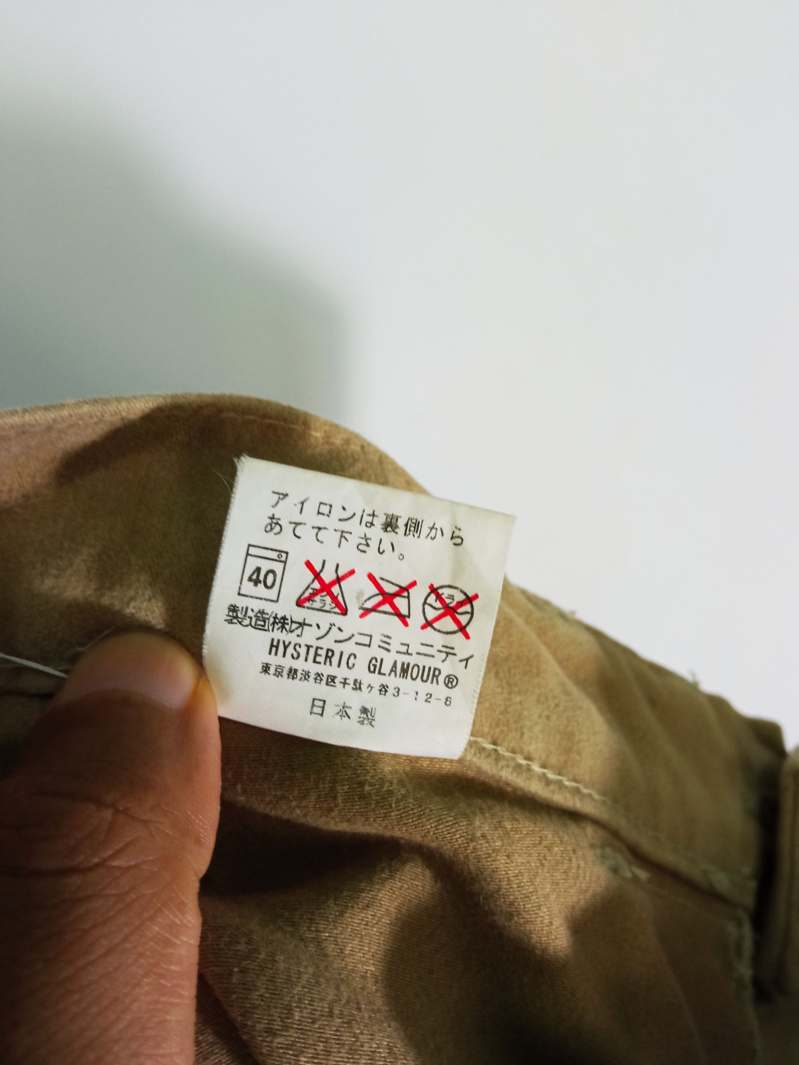 Hysteric Glamour × Japanese Brand × Vintage Hysteric Glamour front Cargo Pants Size US 32 / EU 48 - 7 Thumbnail