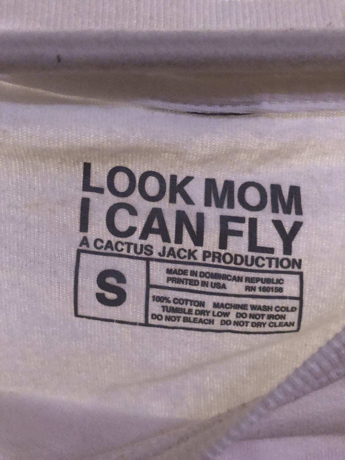 Travis Scott Look Mom I Can Fly Documentary Merch Tee Size US S / EU 44-46 / 1 - 3 Thumbnail