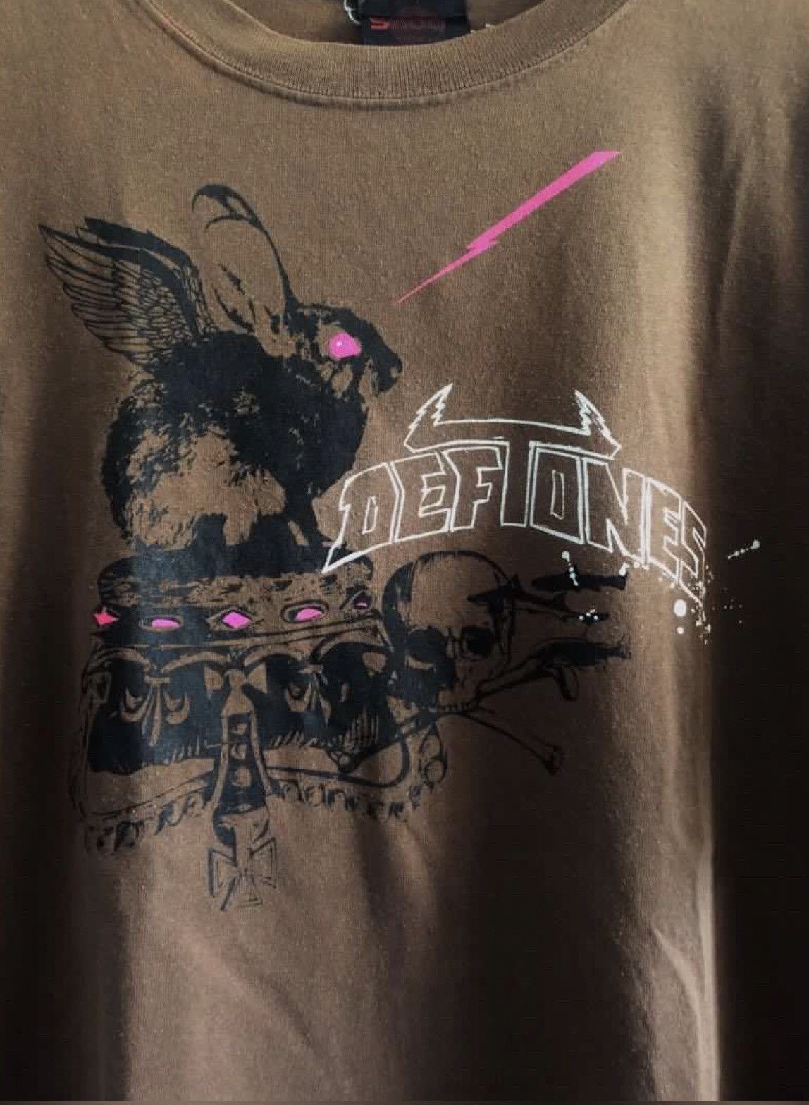 Band Tees Rare vintage Y2K DEFTONES alternative metal nu metal Size US M / EU 48-50 / 2 - 2 Thumbnail