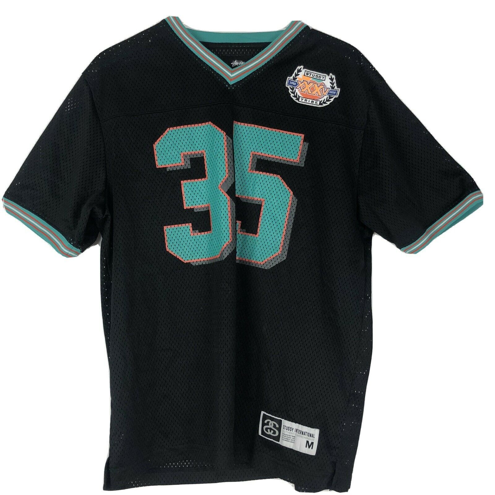Streetwear × Stussy Stussy Tribe Black 2015 Football Mesh