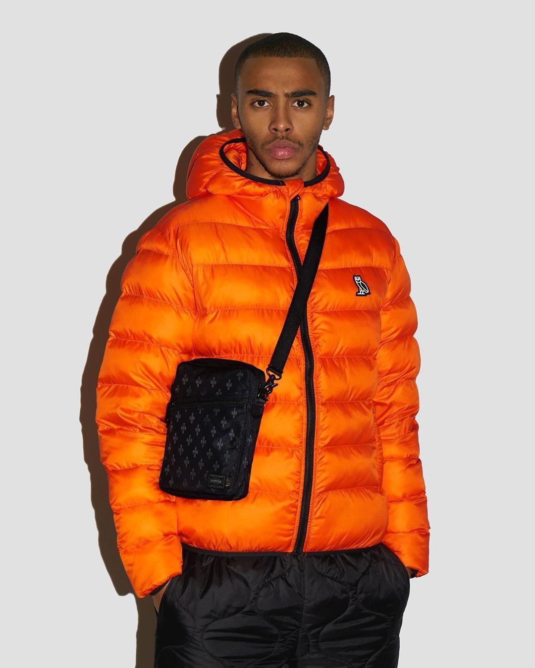 Ovo hooded puffer jacket online