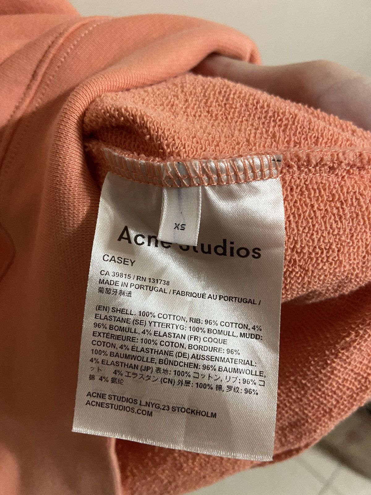 Acne Studios Acne Studios Coral Sweatshirt Size US XS / EU 42 / 0 - 6 Thumbnail